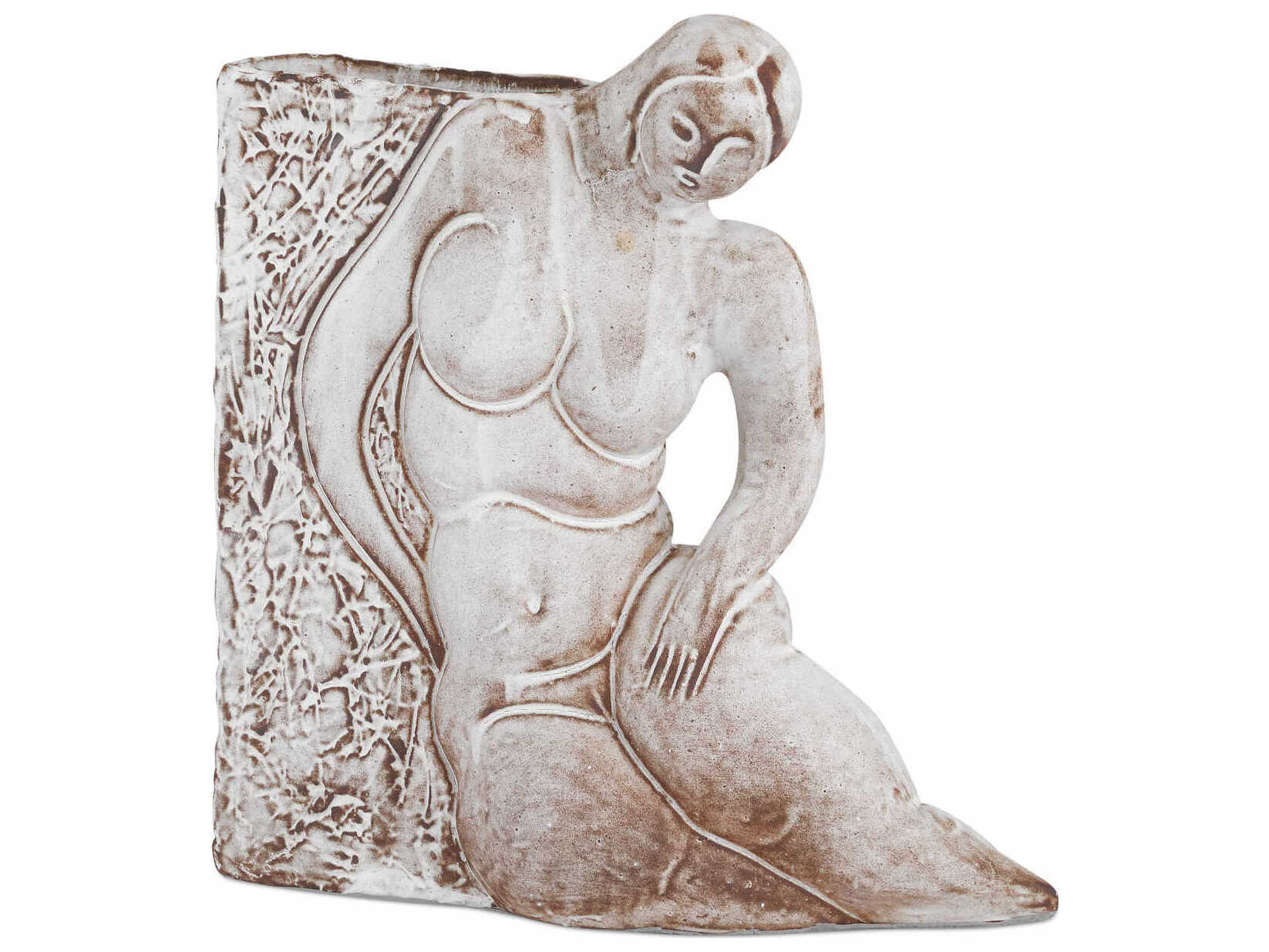 Currey & Company Paramour Pale Brown Vase