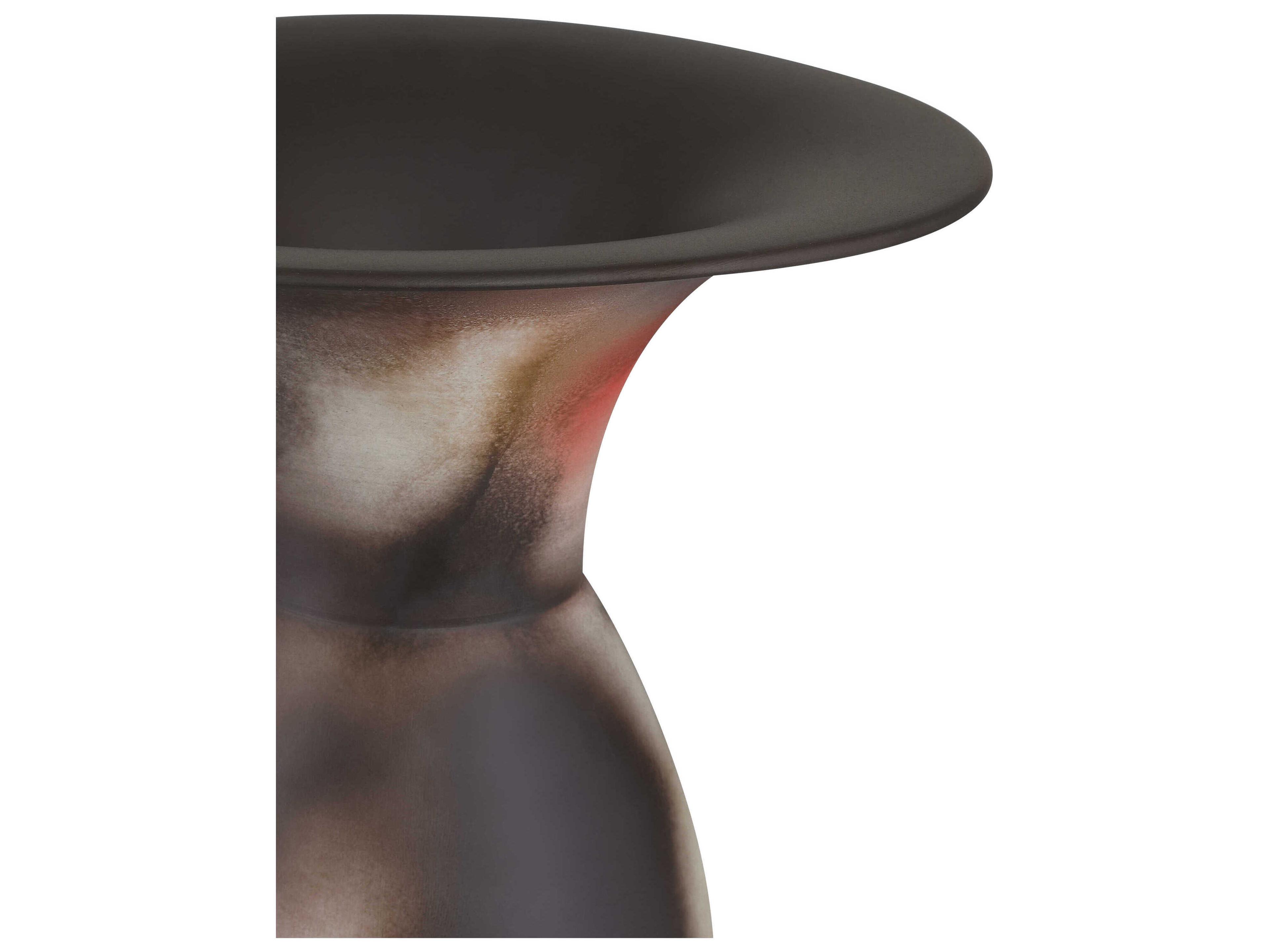 Currey & Company Celestial Ombre Black Vase