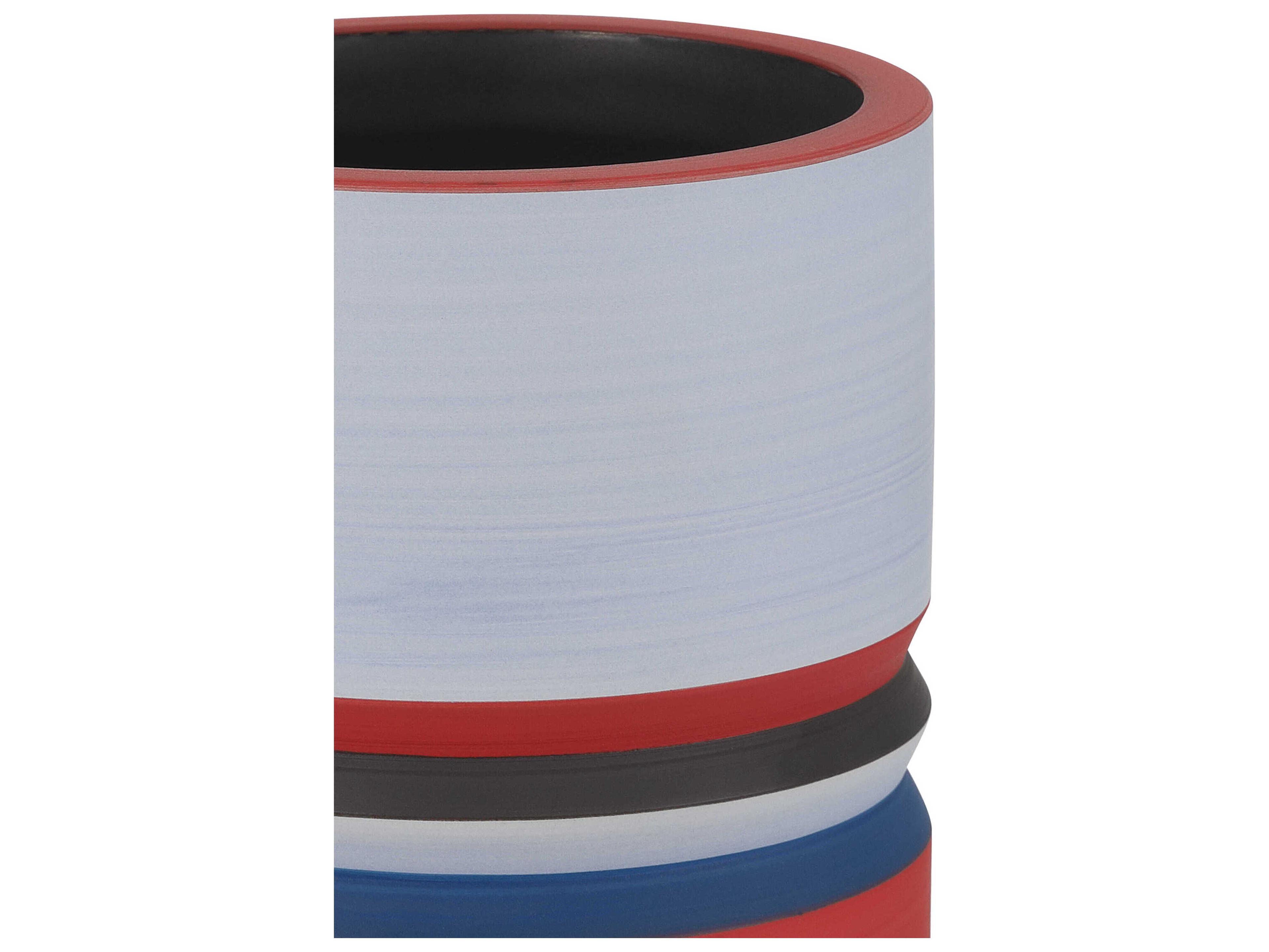 Currey & Company Happy 80's Satin Red Vase (Set of 3)