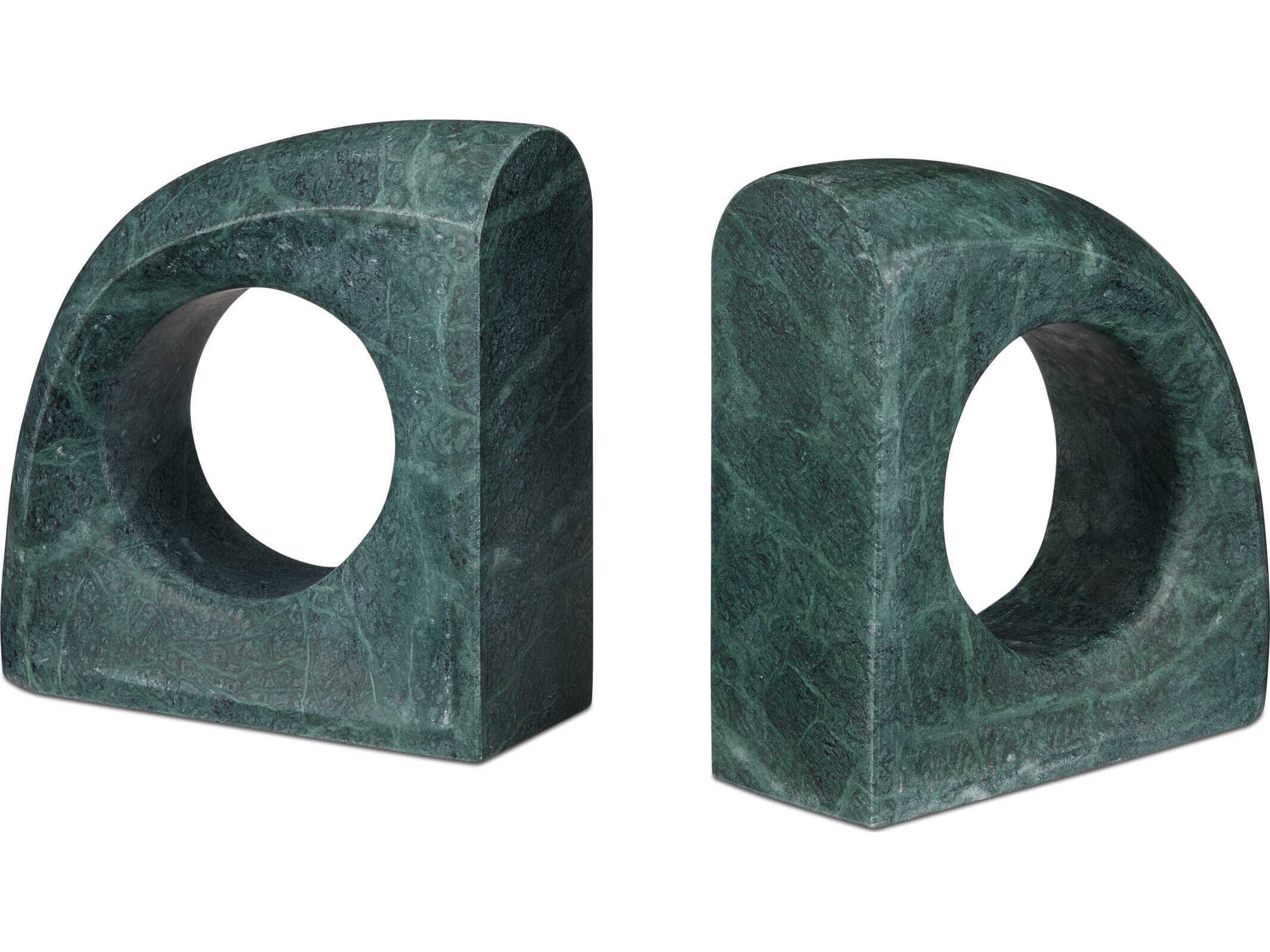 Currey & Company Russo Green Object (Set of 2)