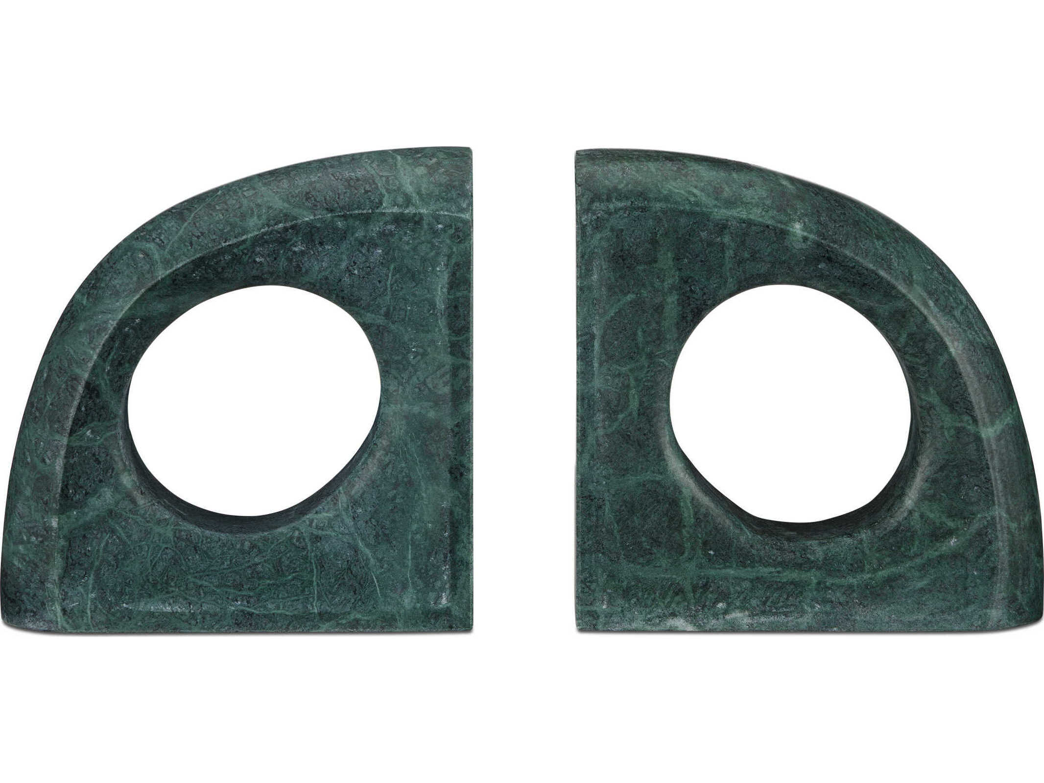 Currey & Company Russo Green Object (Set of 2)