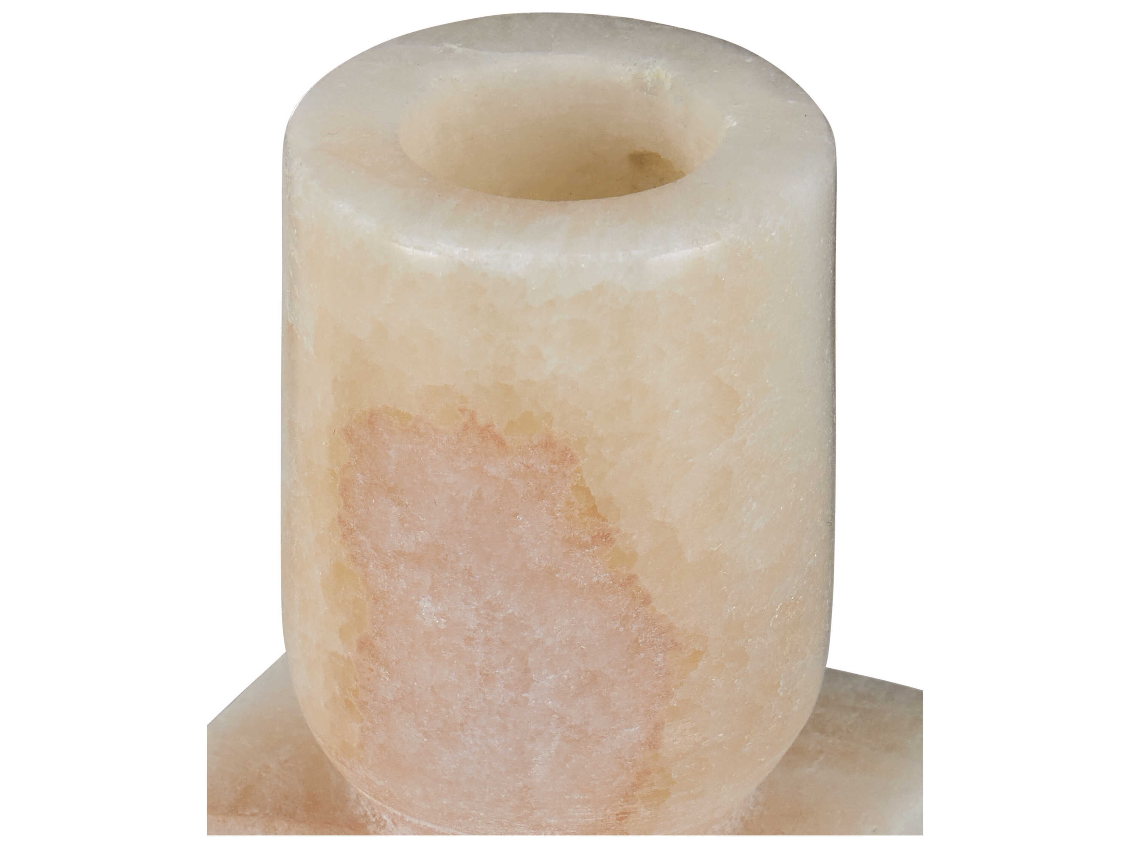 Currey & Company Lithos Ivory Candle Holder (Set of 2)