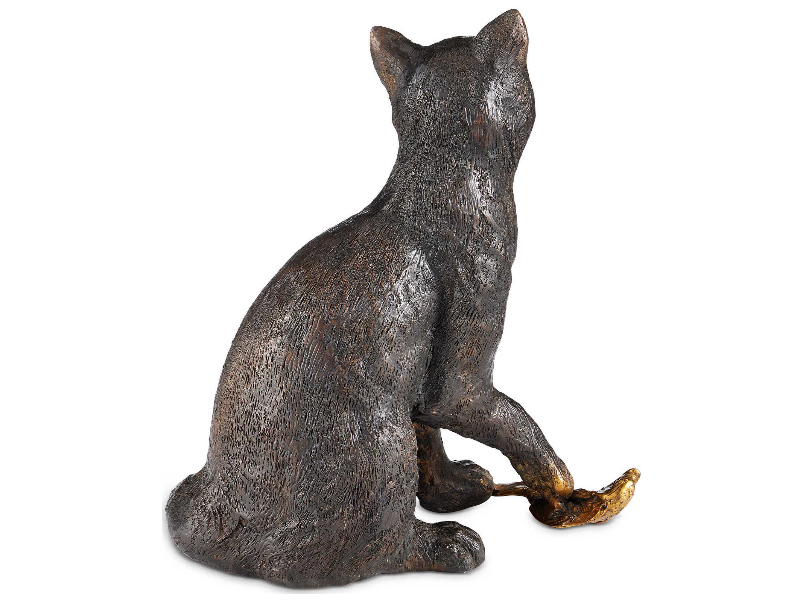 Currey & Company Gatto Sculpture