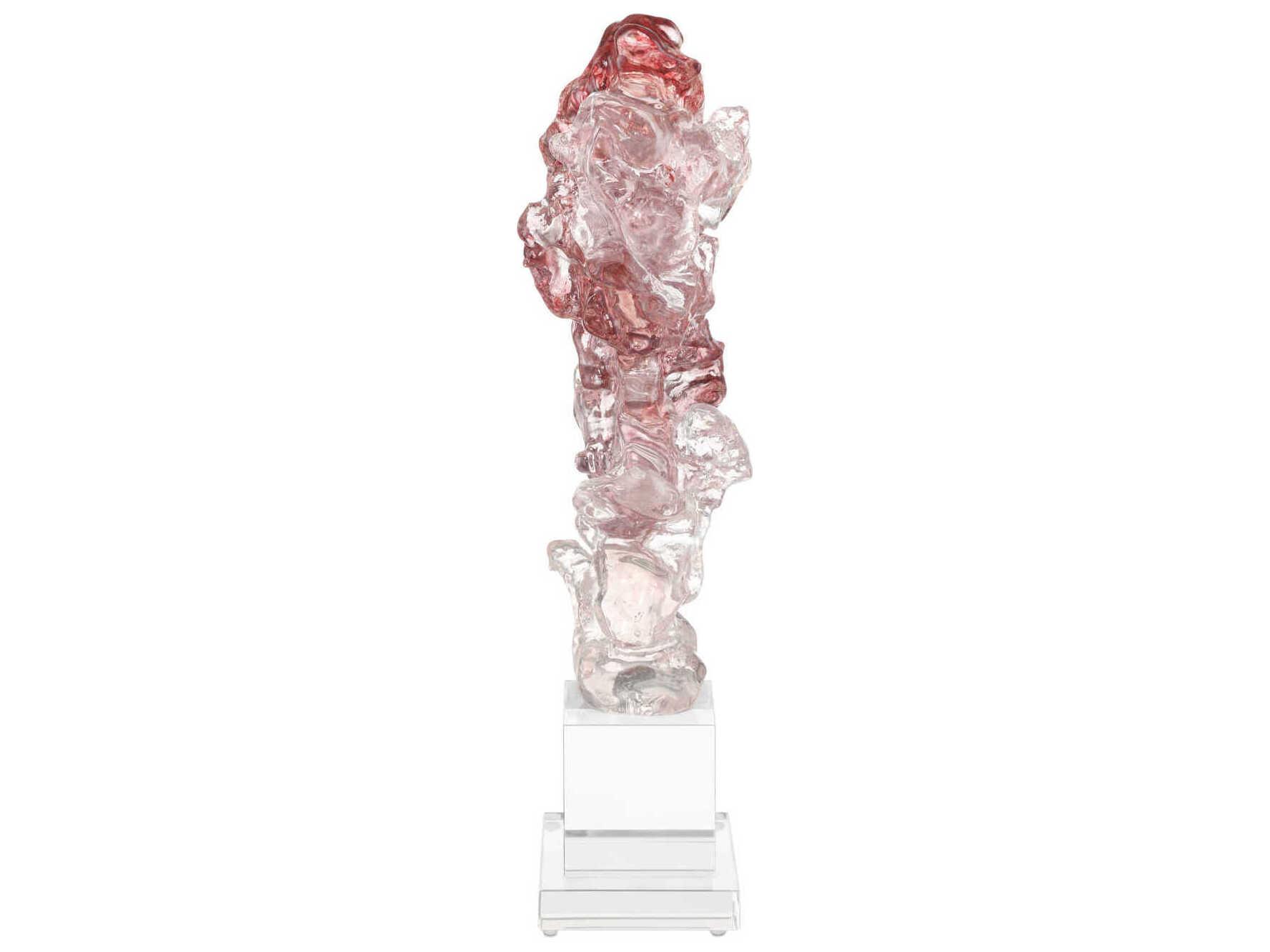 Currey & Company Faux Rock Crystal Large Sculpture