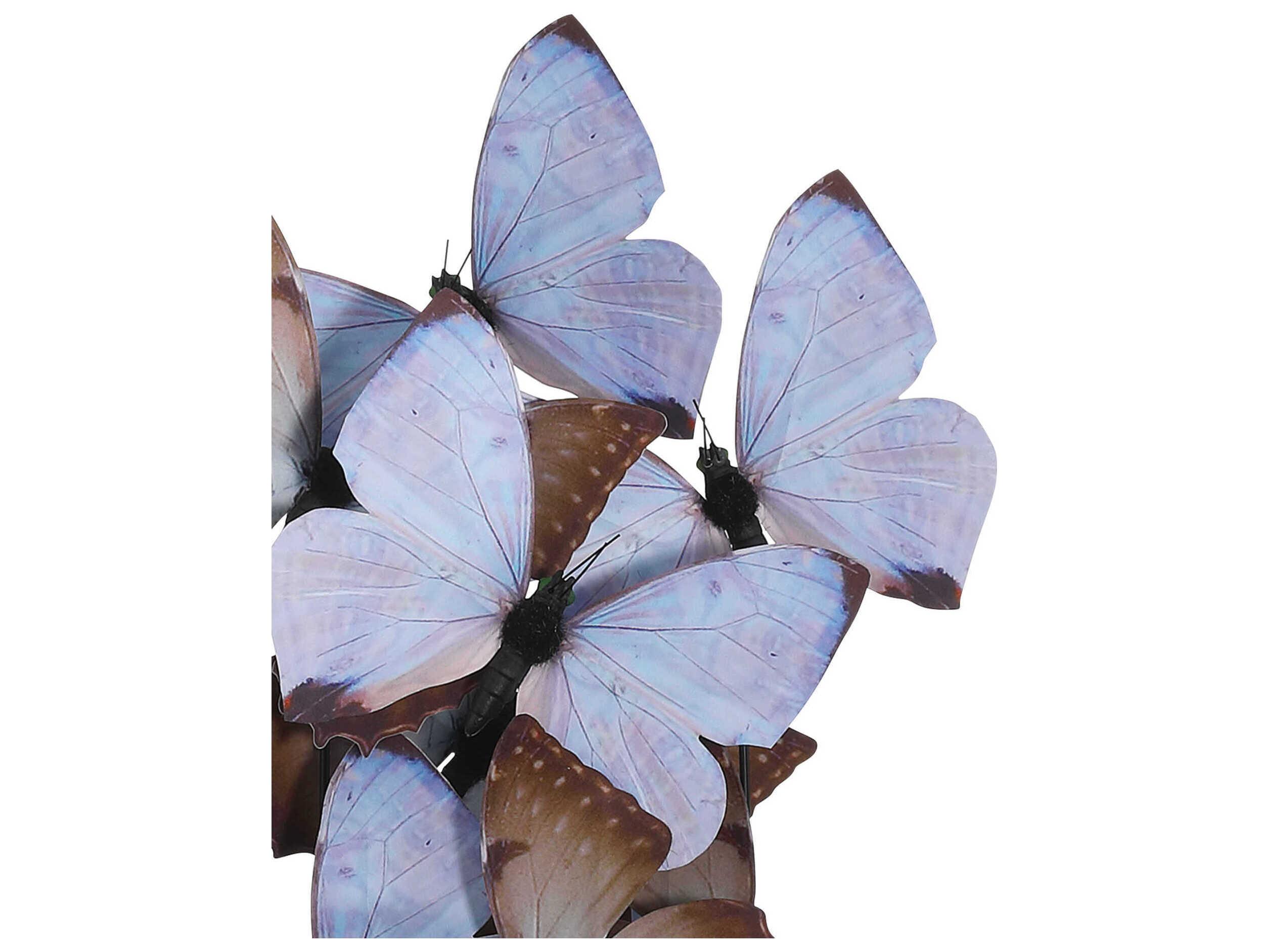 Currey & Company Rue de Bac Lilac Medium Butterflies