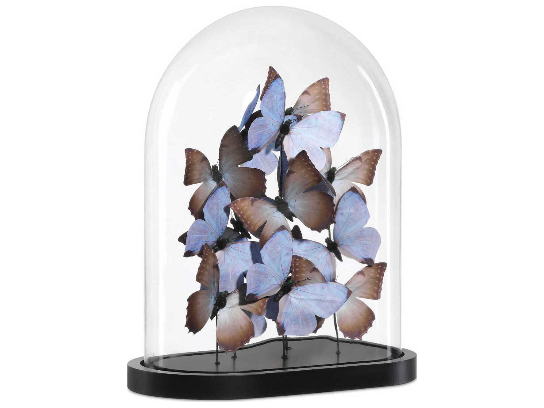 Currey & Company Rue de Bac Lilac Large Butterflies