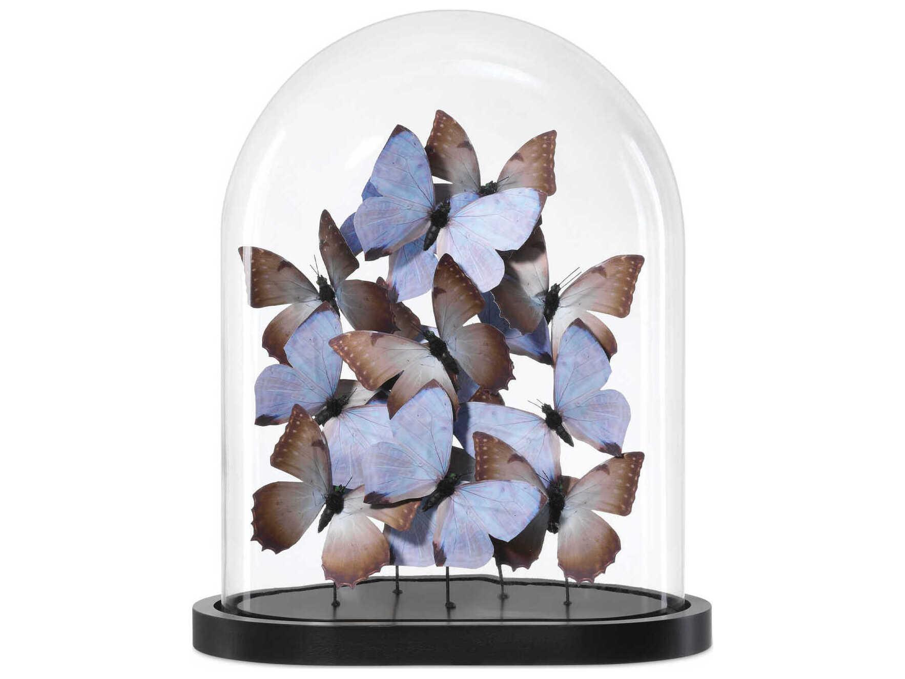 Currey & Company Rue de Bac Lilac Large Butterflies