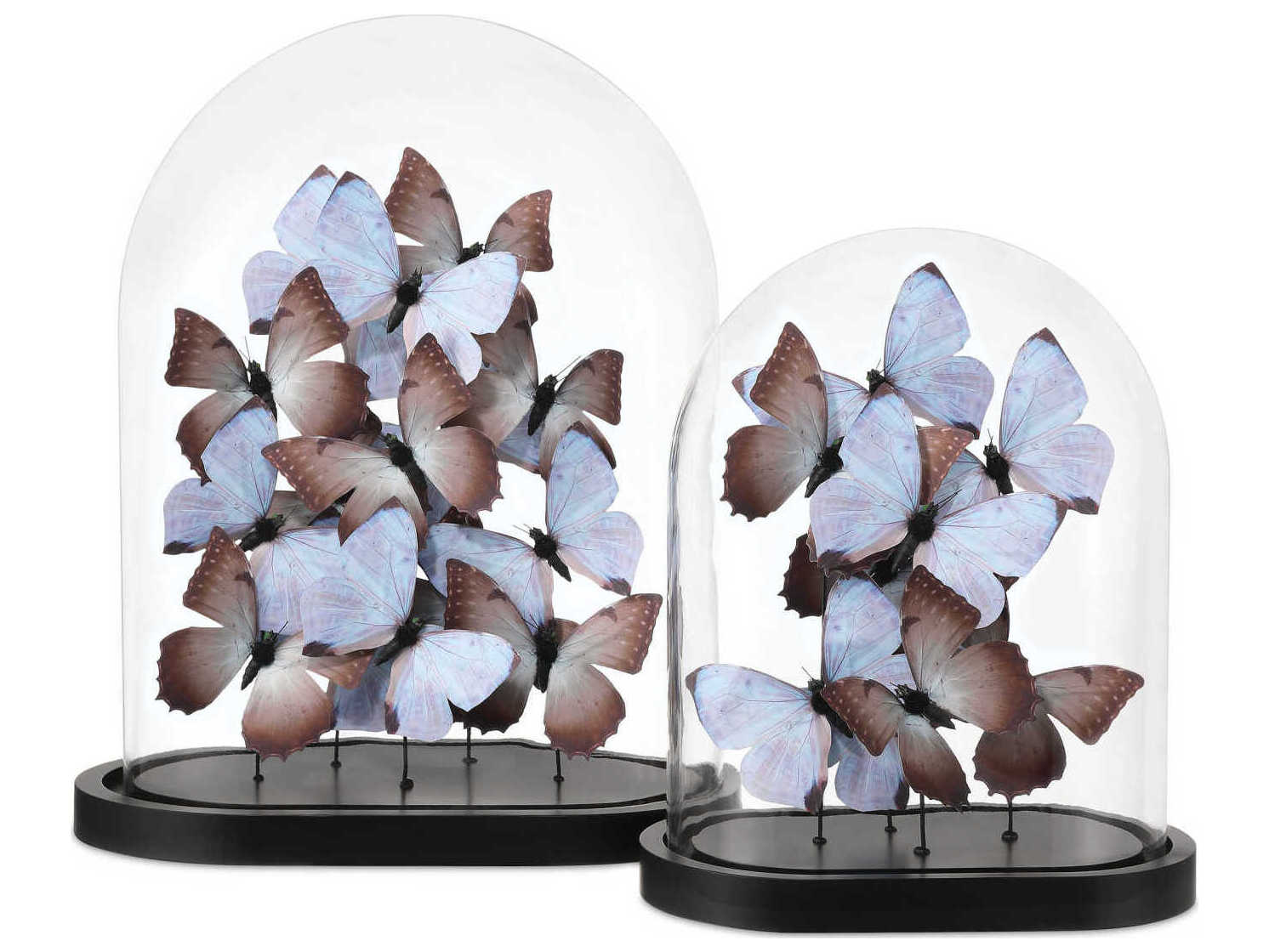 Currey & Company Rue de Bac Lilac Large Butterflies