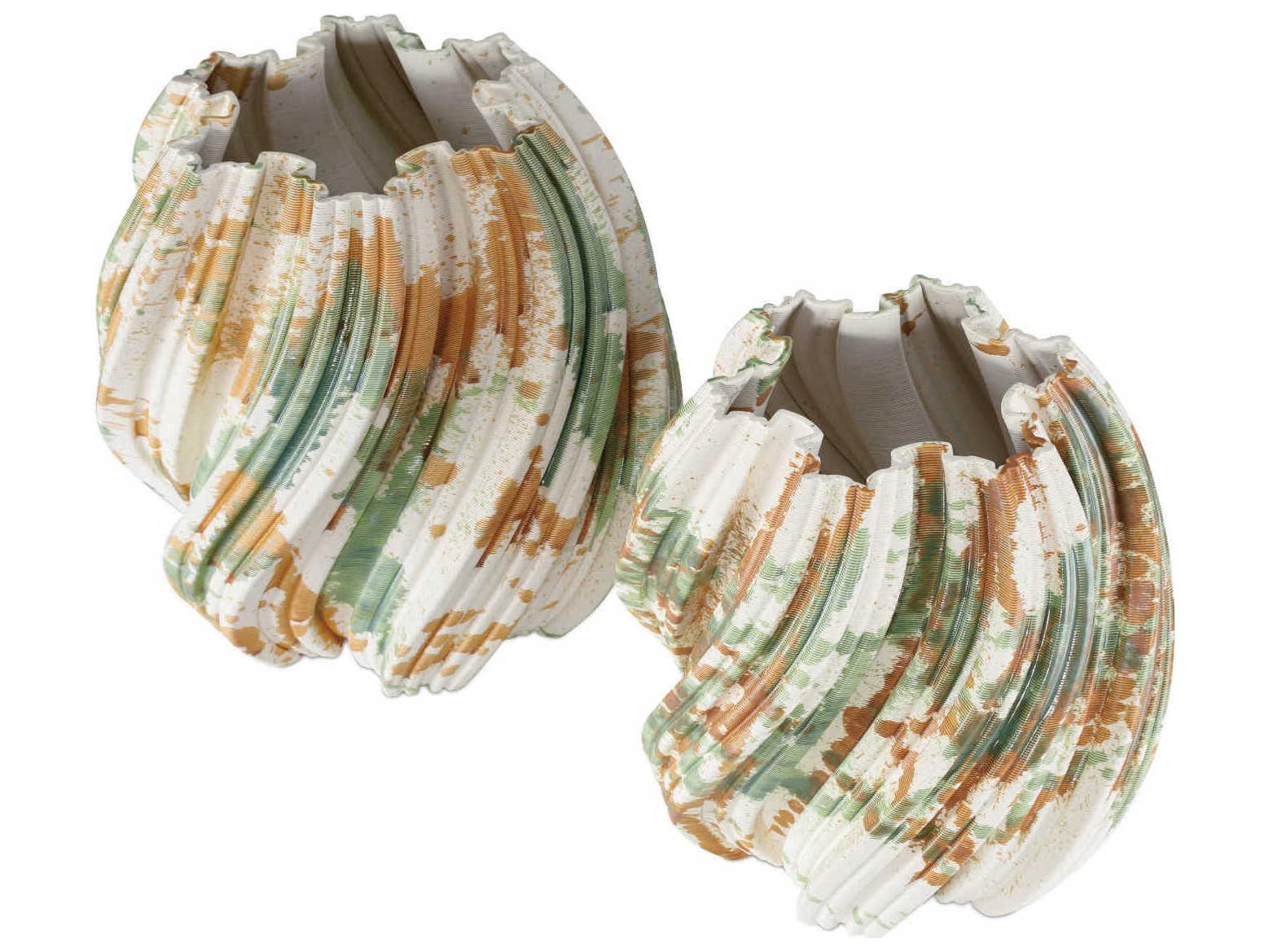 Currey & Company Camouflage Medium Vase