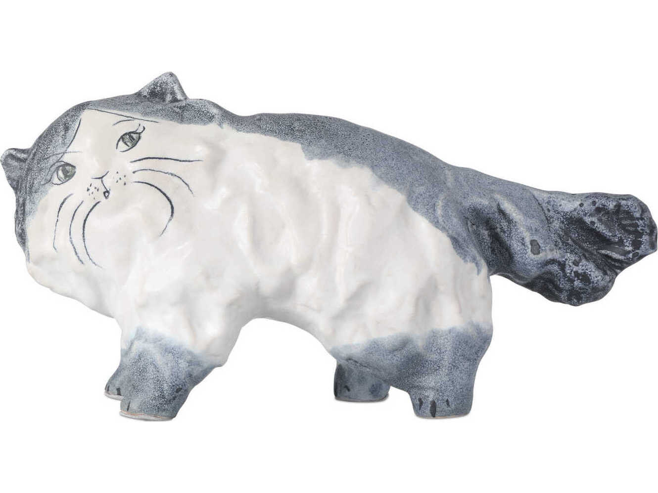 Currey & Company Siamese Cat Object