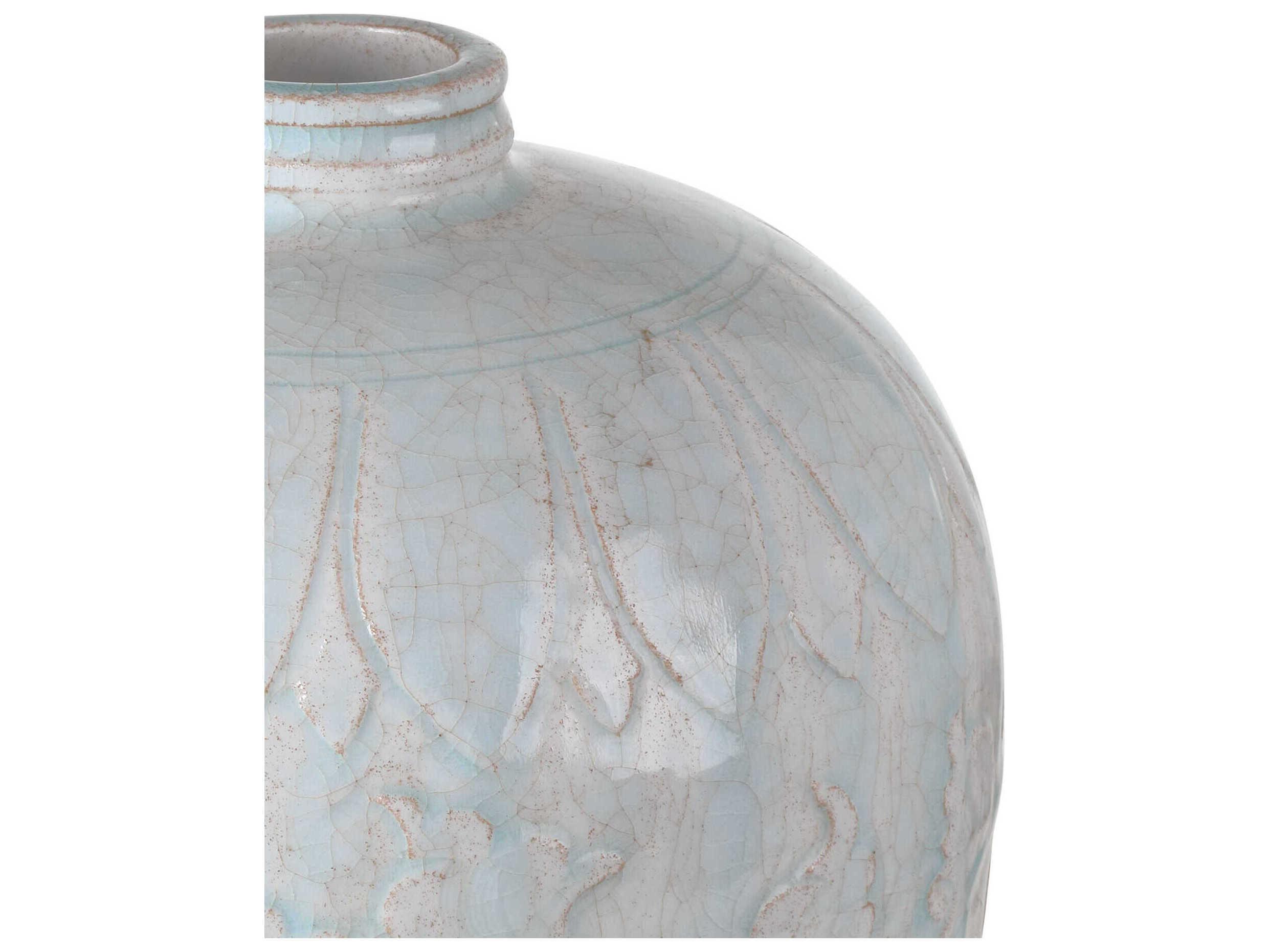 Currey & Company Nanjing Light Blue Vases Set of 2