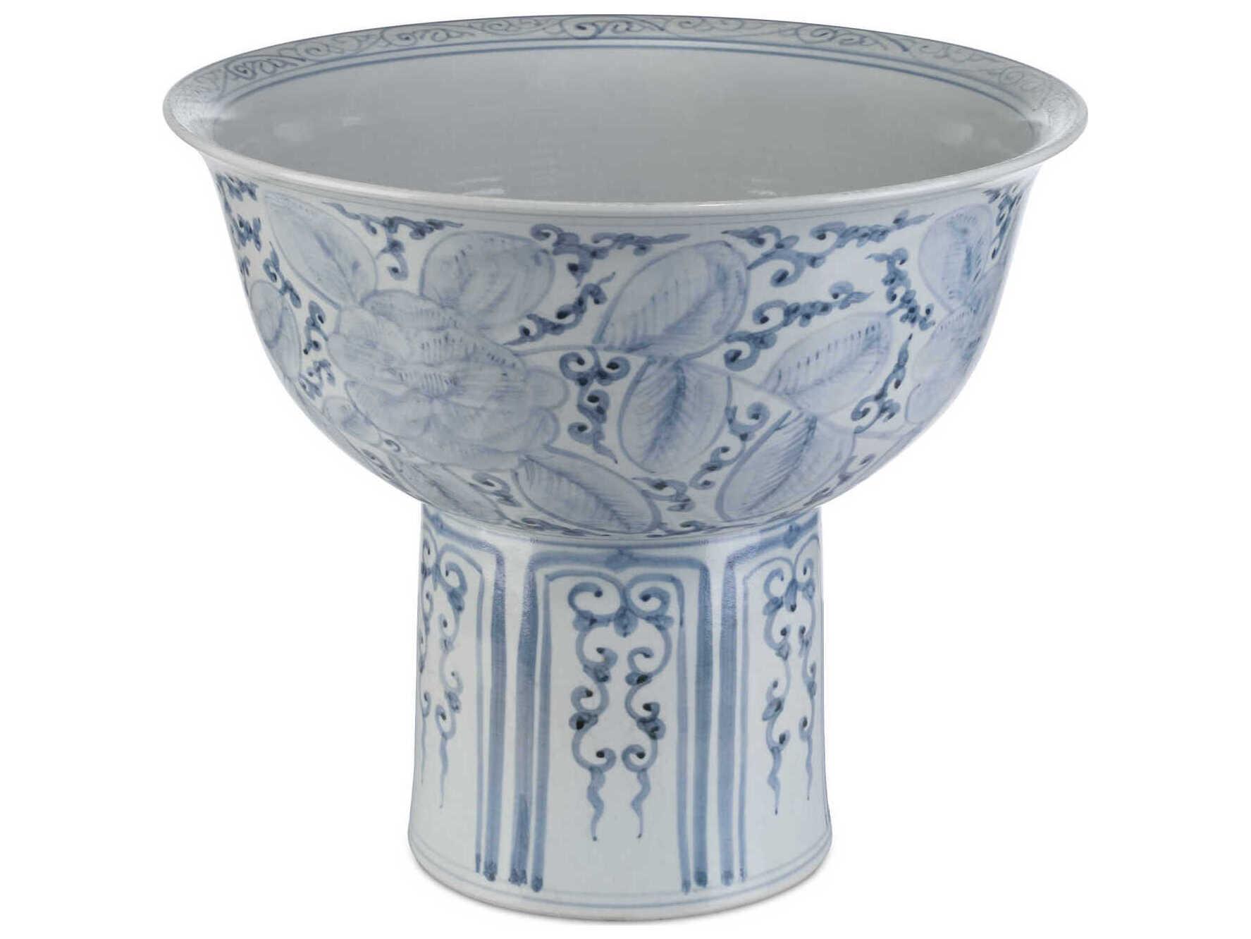 Currey & Company Ming Offering Pedestal Bowl