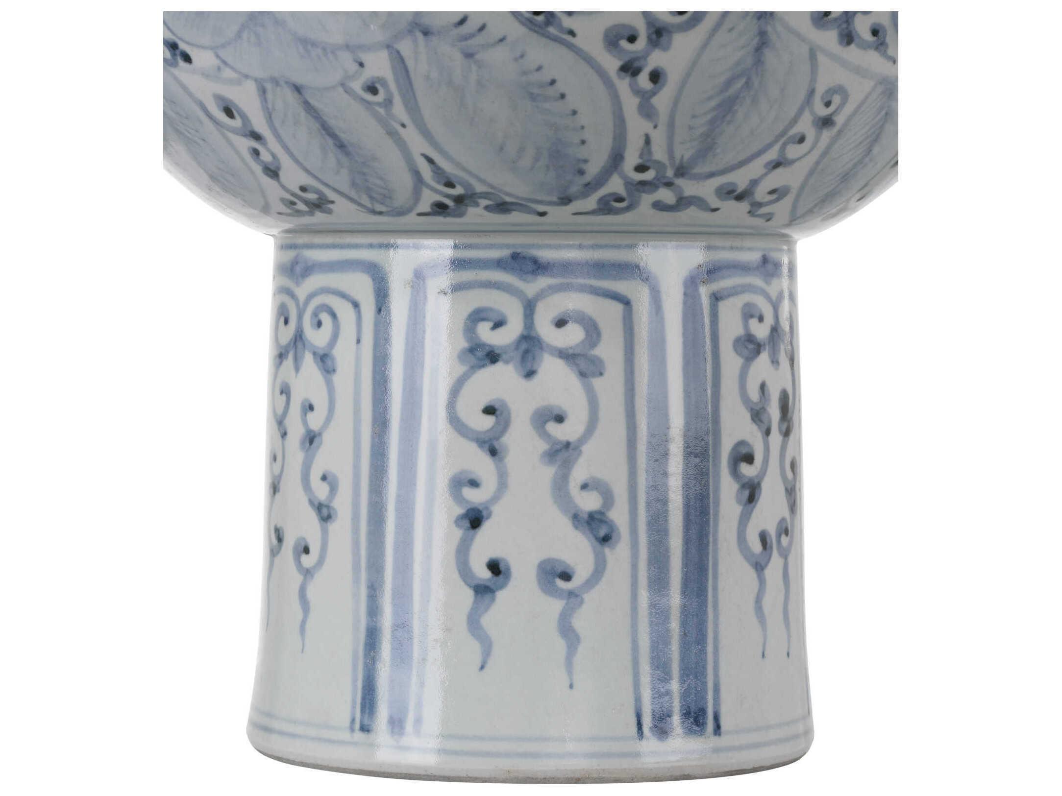 Currey & Company Ming Offering Pedestal Bowl