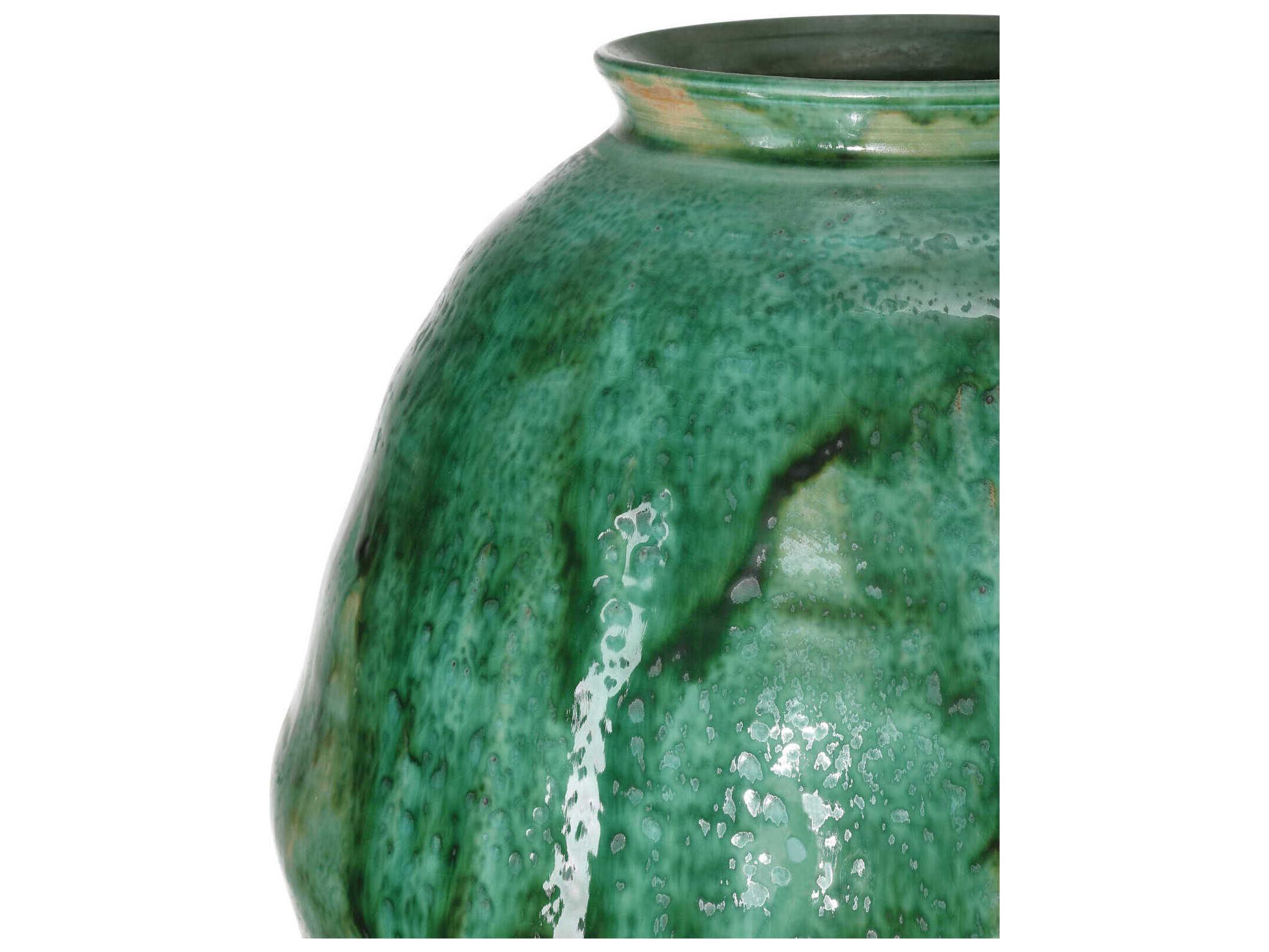 Currey & Company Marrakesh Green Vase