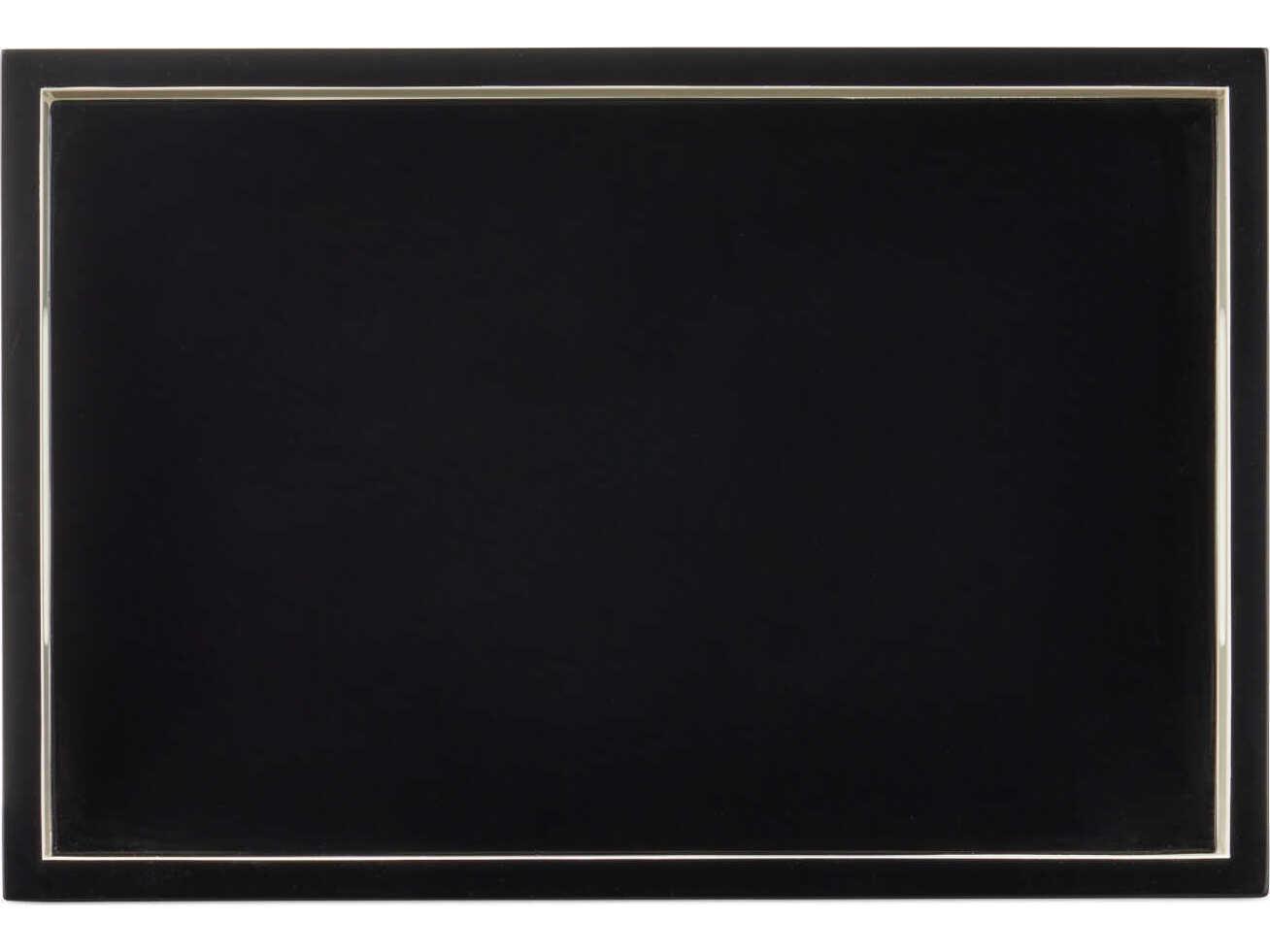 Currey & Company Ivory Lacquer Tray Set of 2