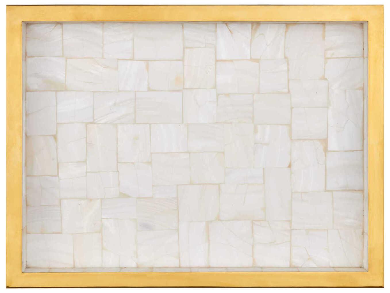 Currey & Company Casey Mother of Pearl Tray Set of 2