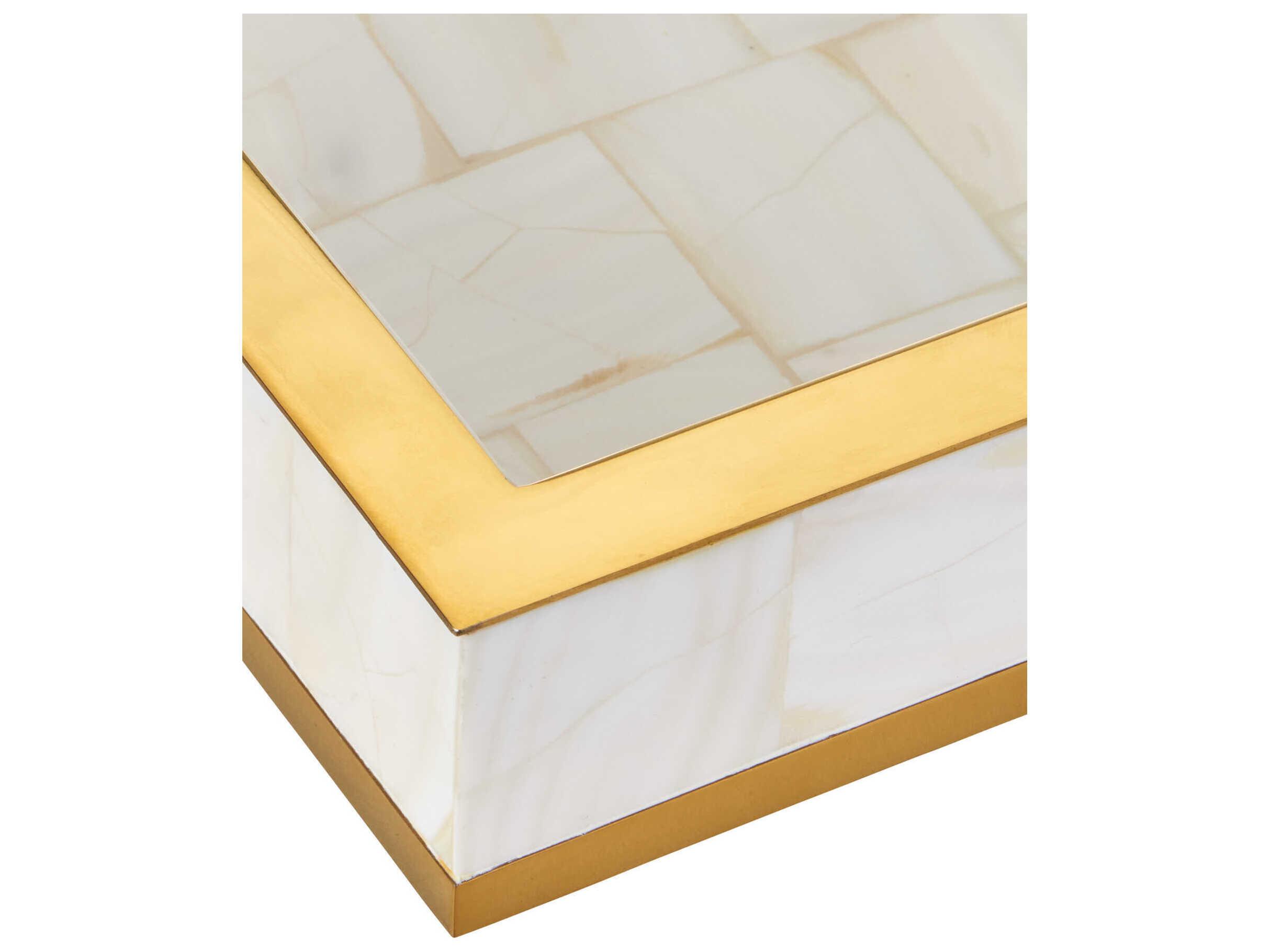 Currey & Company Casey Mother of Pearl Tray Set of 2