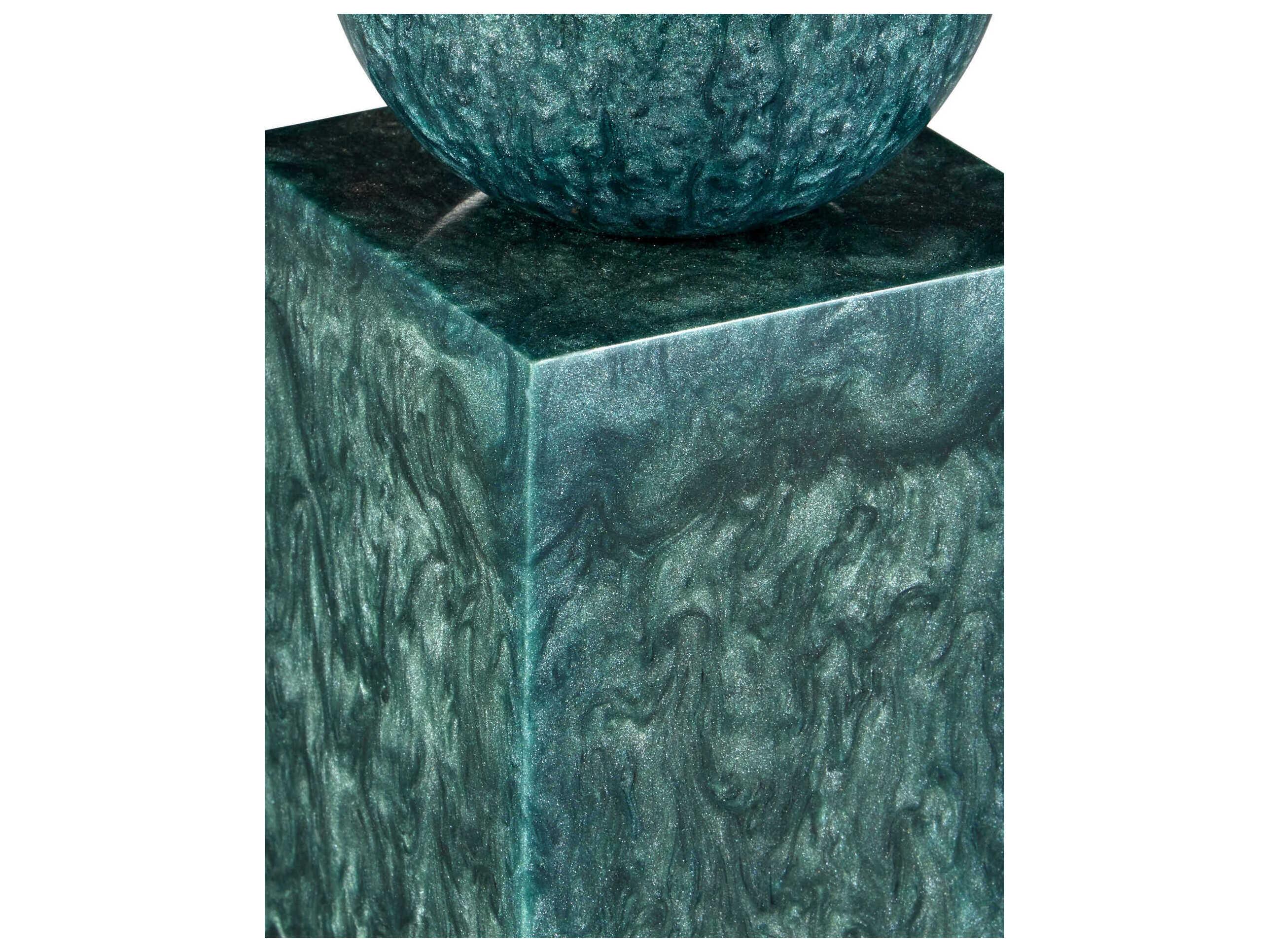 Currey & Company Nova Teal Object Set of 2