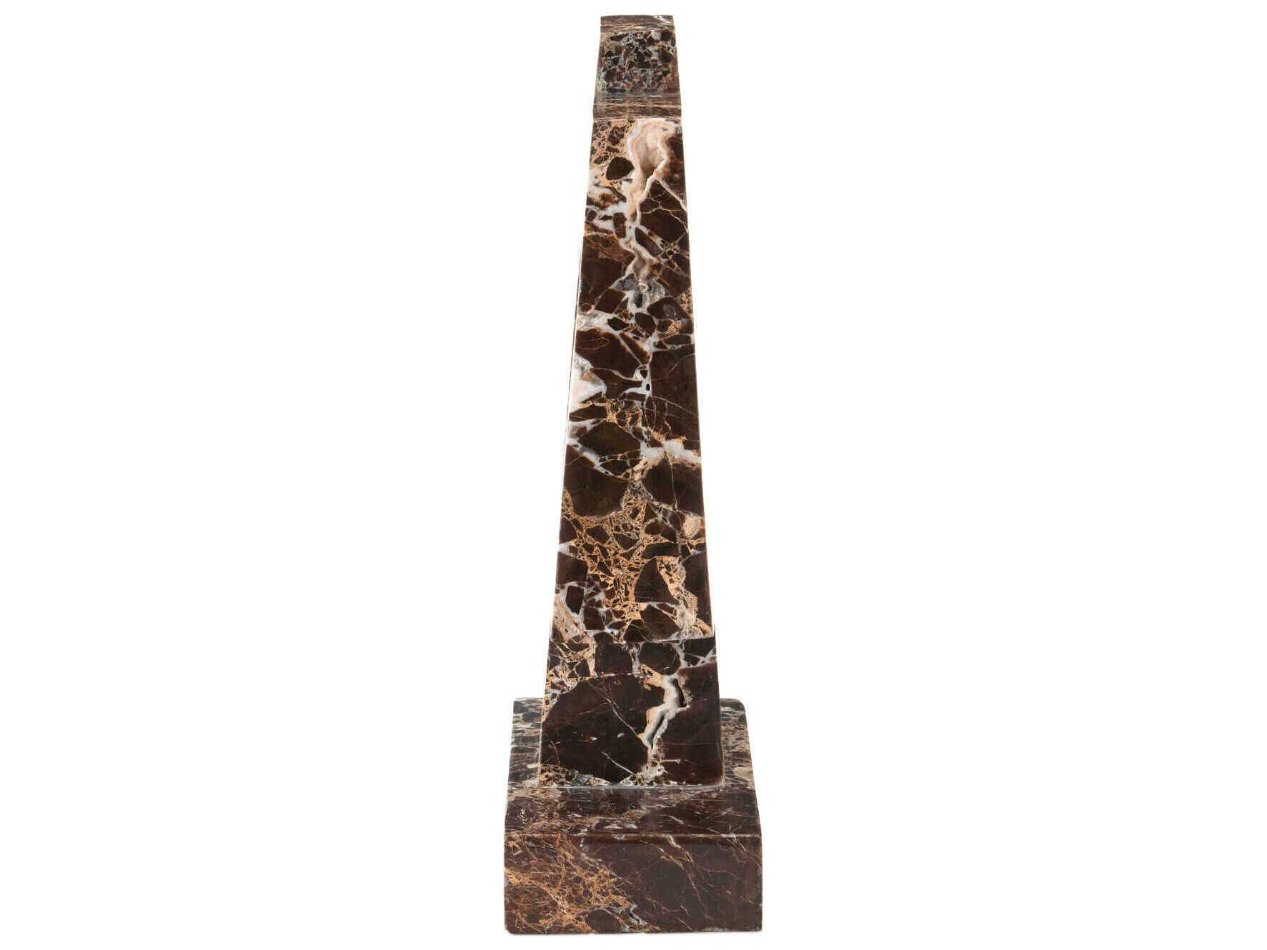 Currey & Company Blount Marble Object