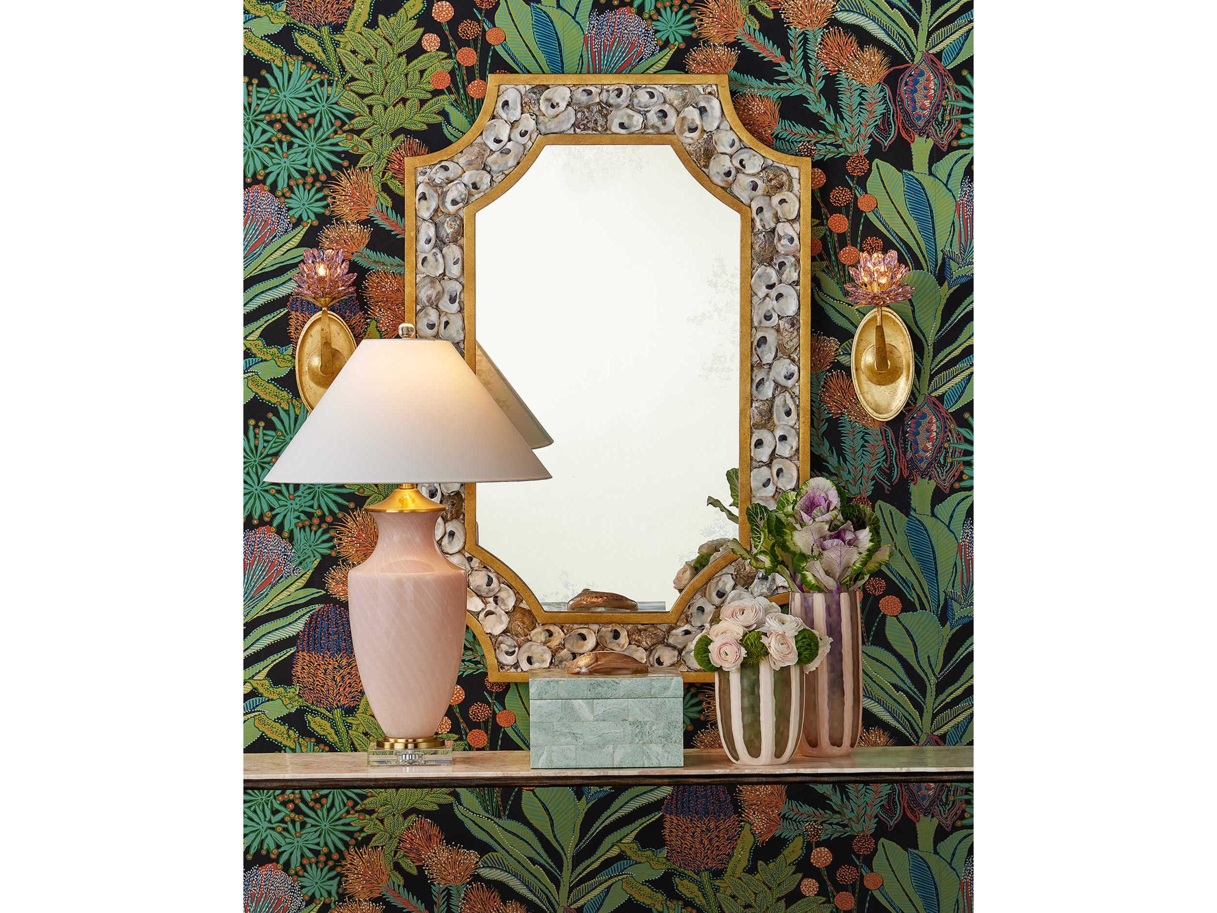 Currey & Company Merletto Glass Vase Set of 3