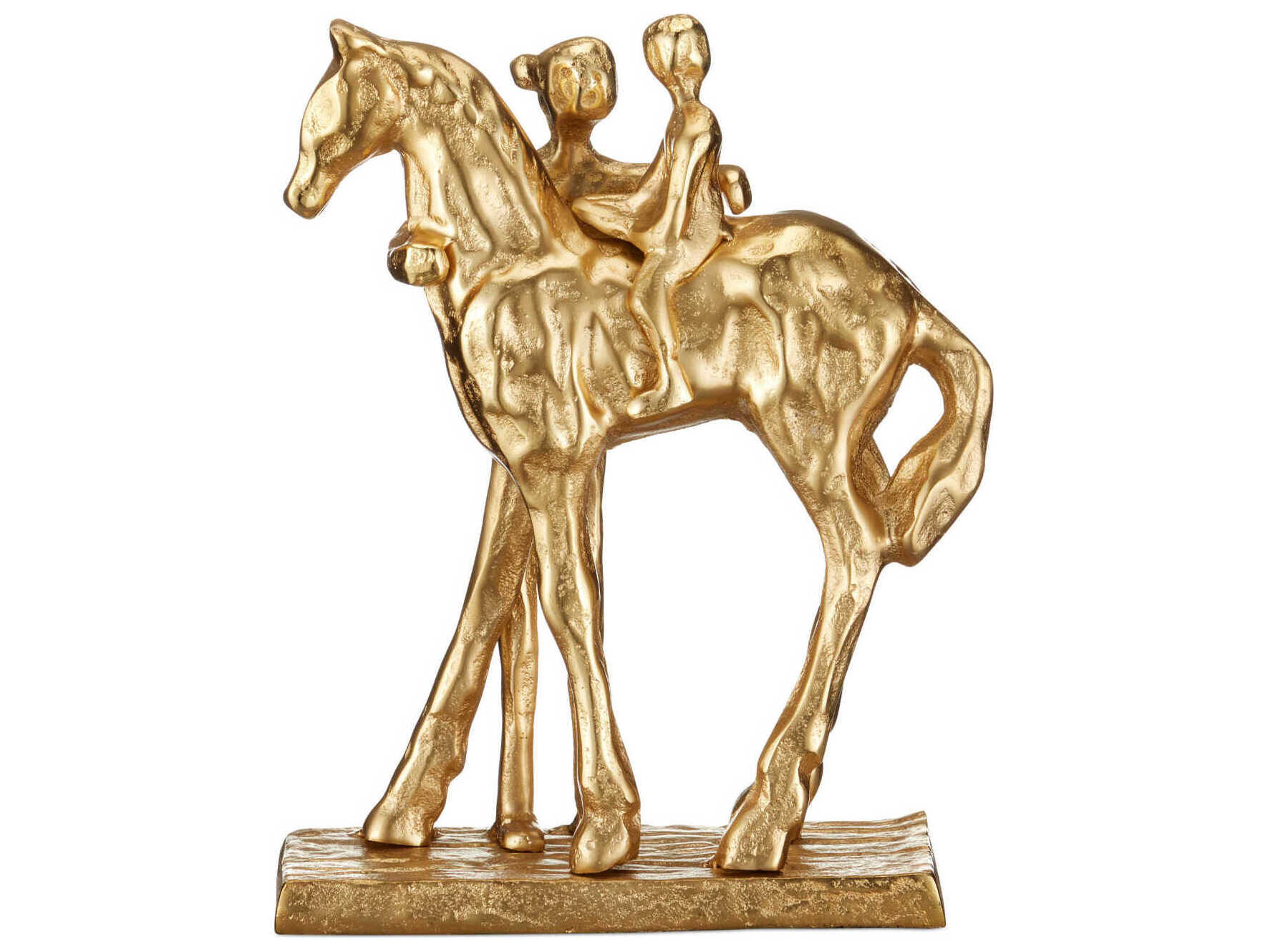 Currey & Company Dujardin Equestrian Sculpture