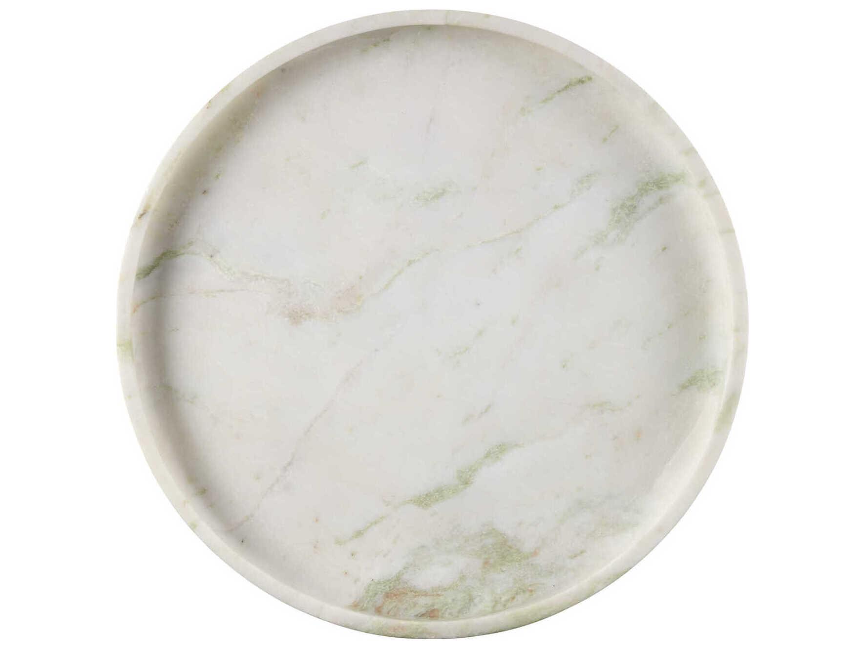 Currey & Company Bilbao Onyx Round Tray