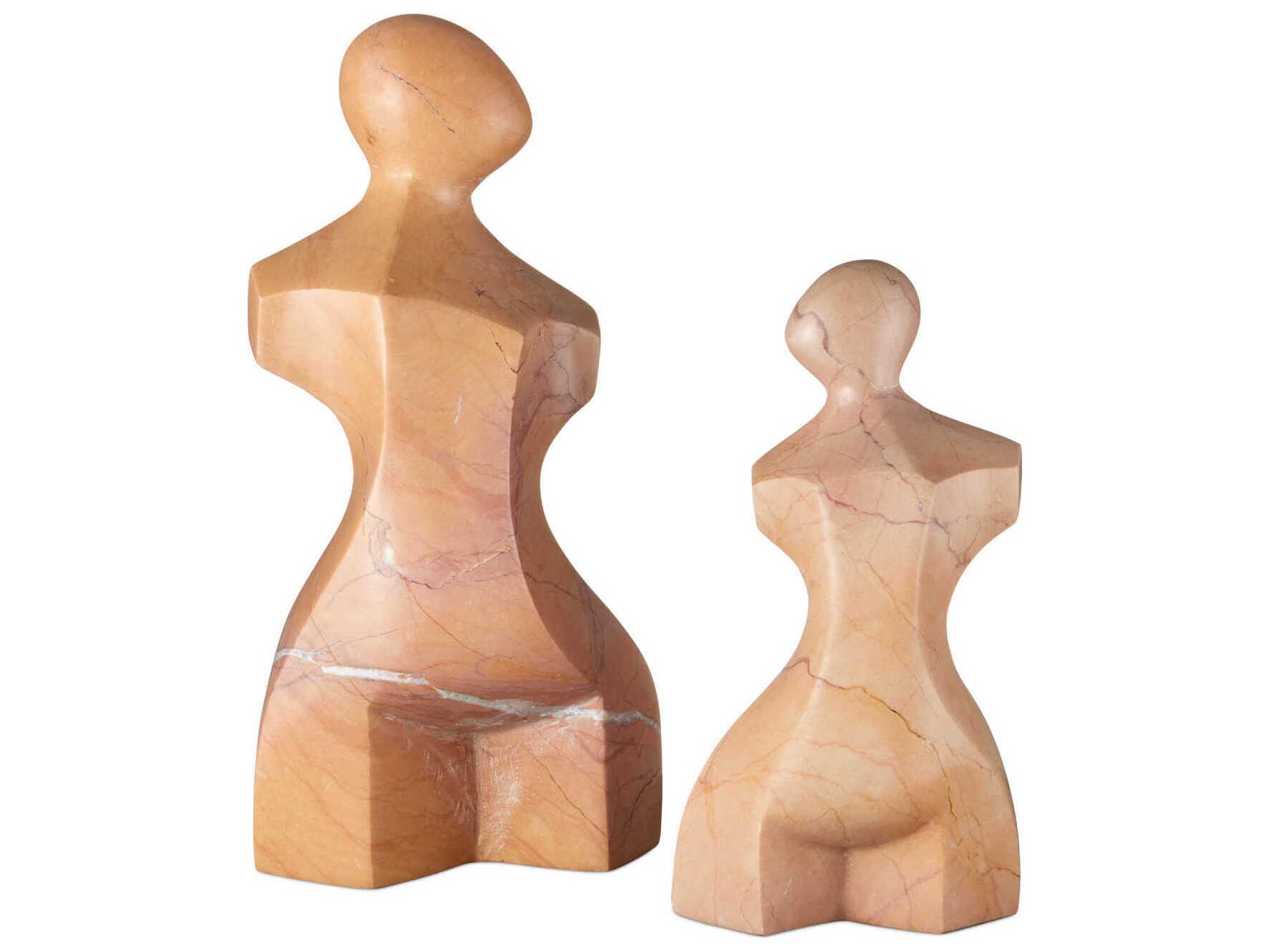 Currey & Company Giada Rosa Large Bust Sculpture