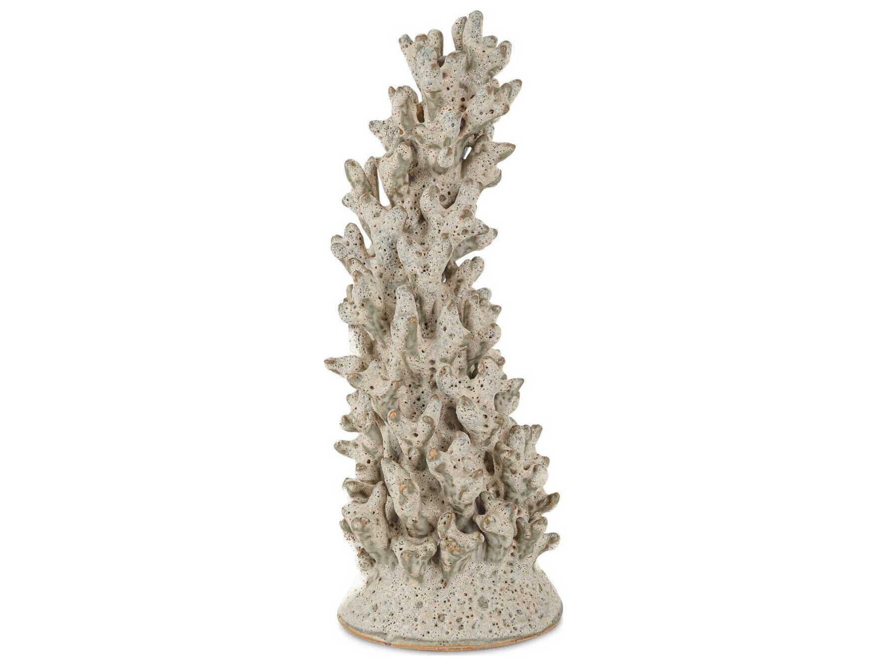 Currey & Company Staghorn White Coral Object