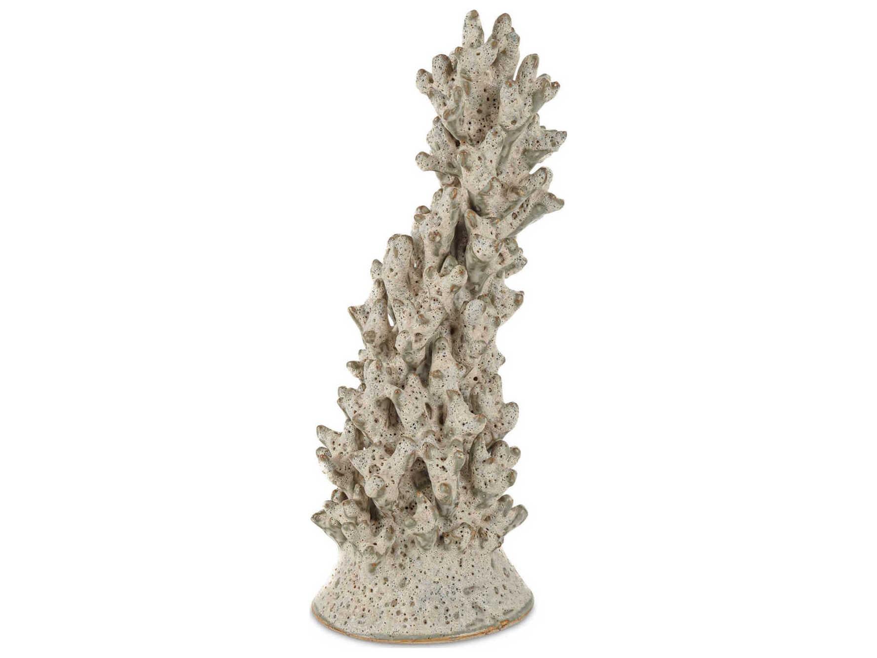 Currey & Company Staghorn White Coral Object