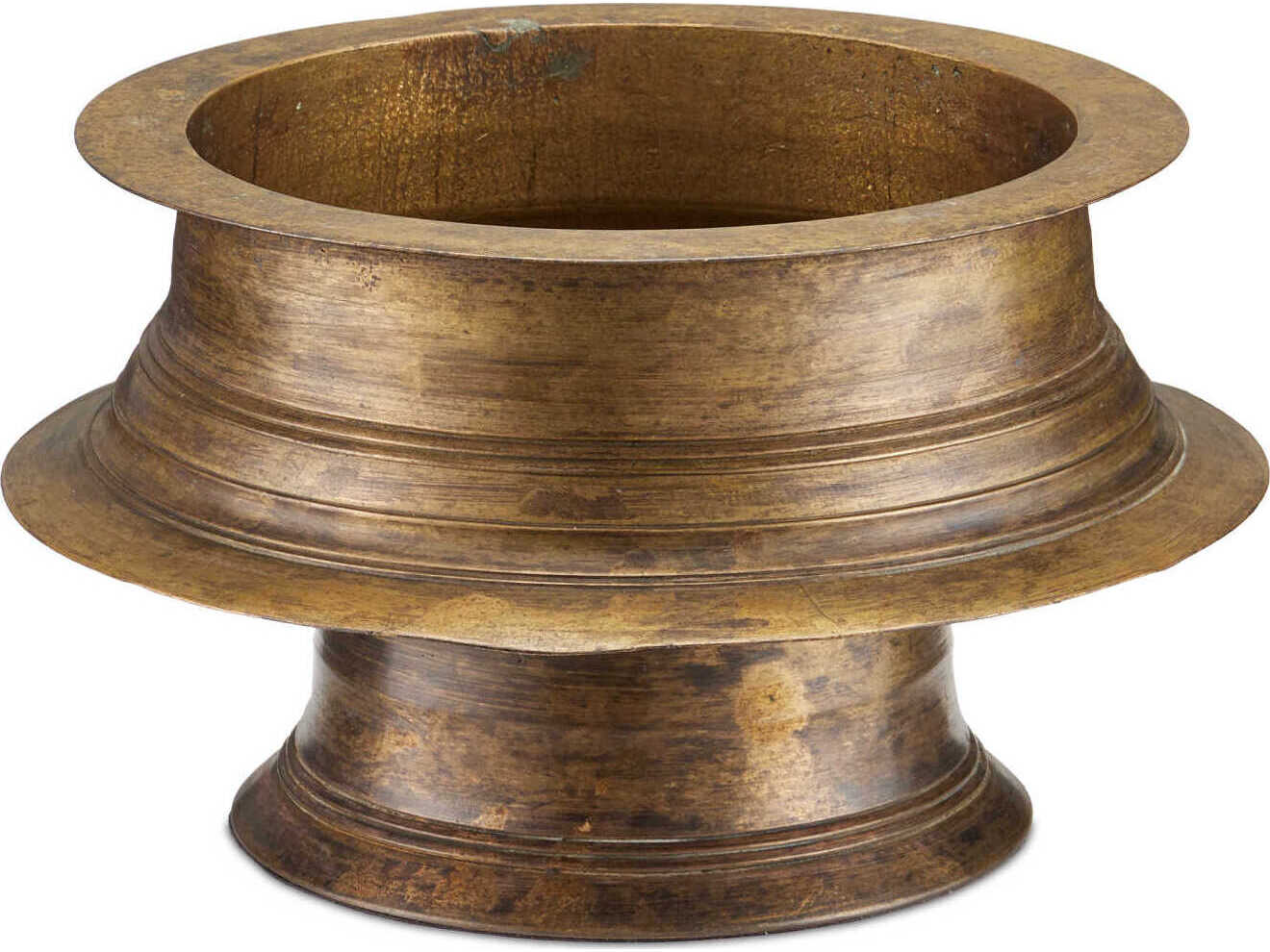 Currey & Company Tanjore Antique Brass Decorative Bowl