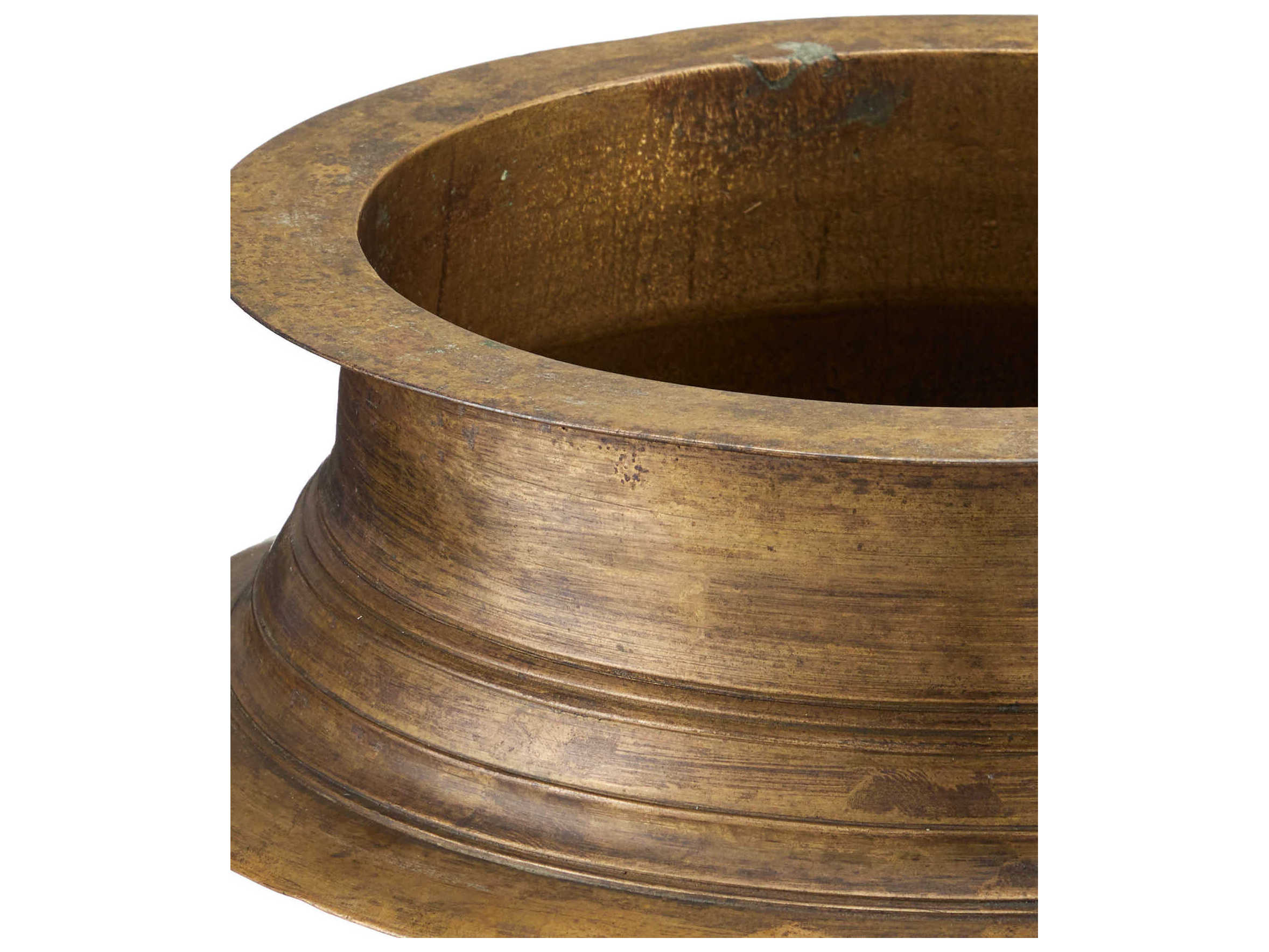 Currey & Company Tanjore Antique Brass Decorative Bowl