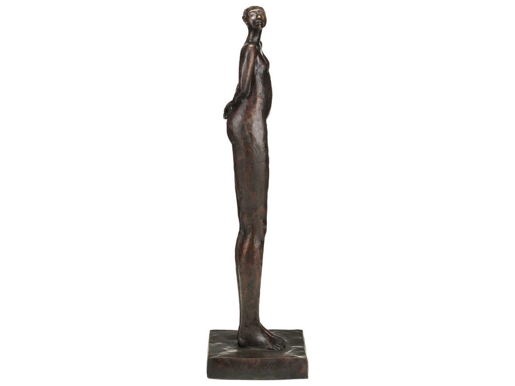 Currey & Company The Tall Empress Bronze Sculpture