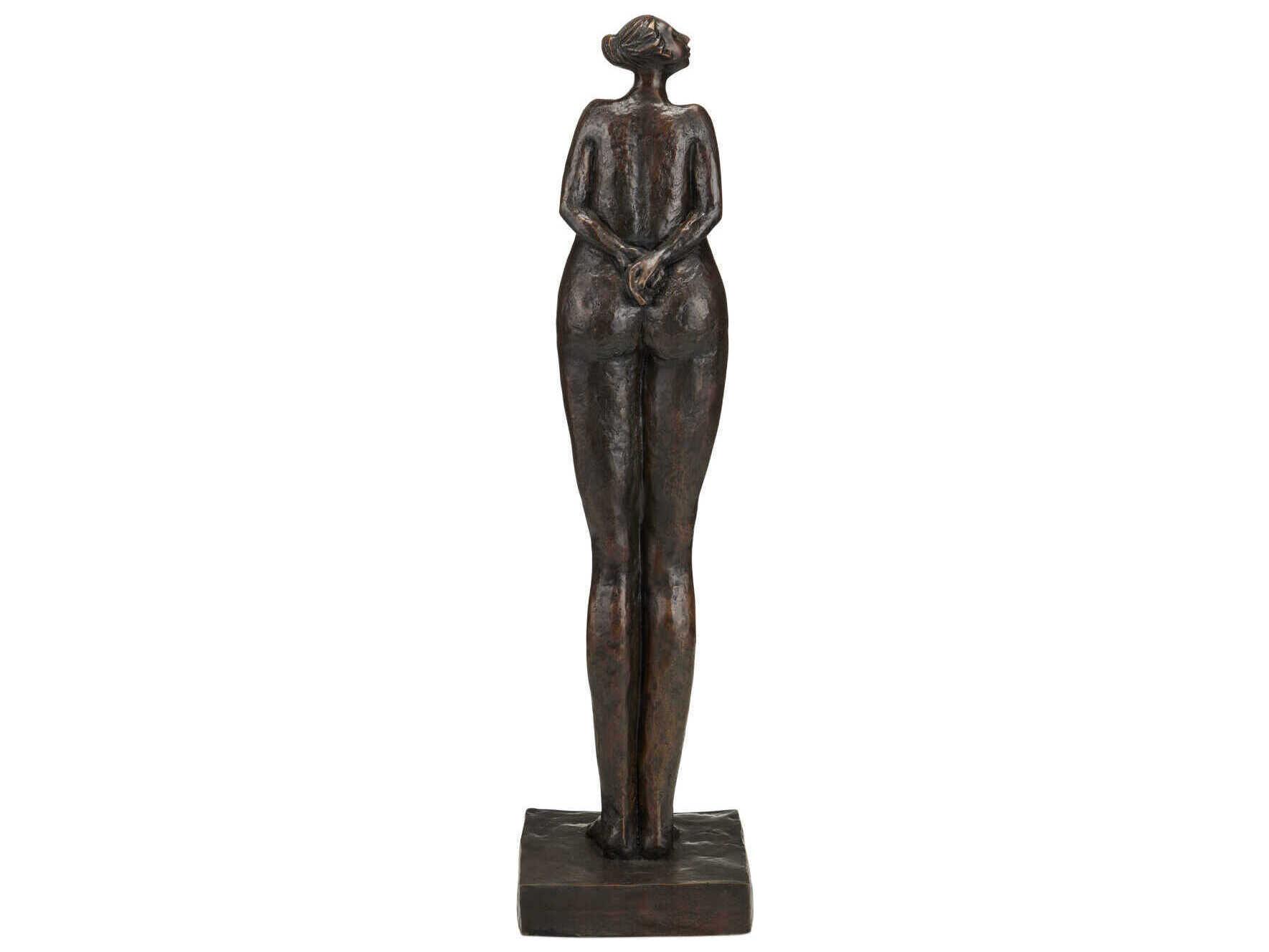Currey & Company The Tall Empress Bronze Sculpture