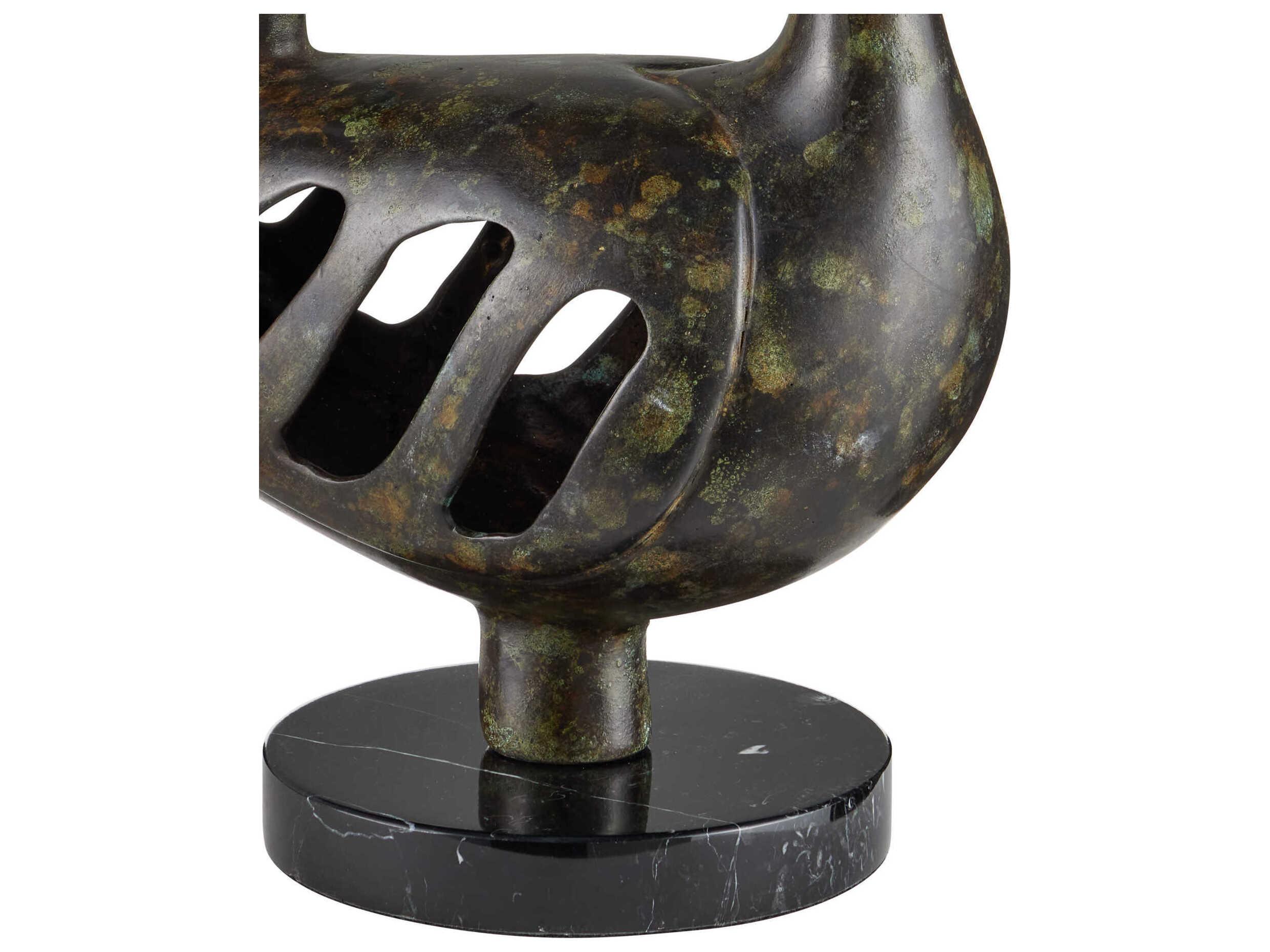 Currey & Company Duck Family Bronze Sculpture