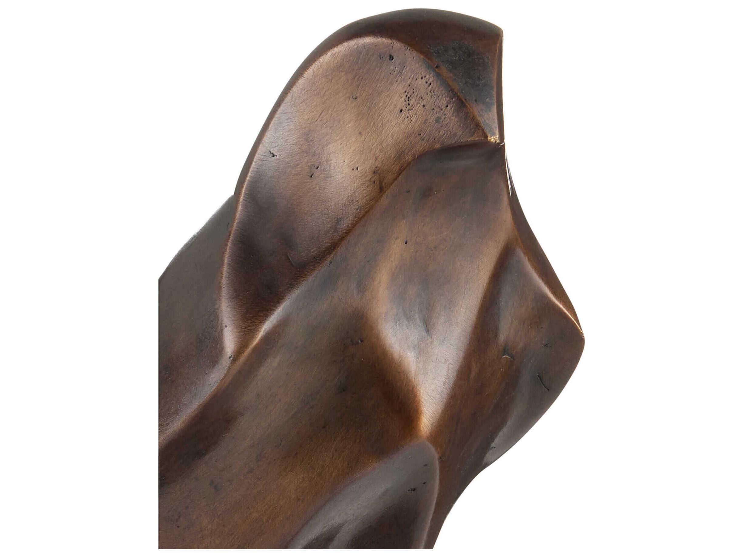 Currey & Company Horus Bird Bronze Sculpture
