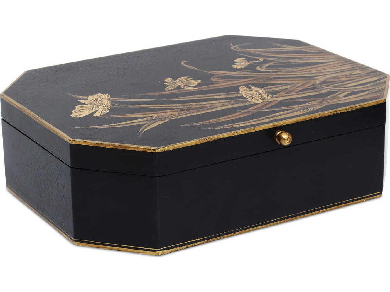 Currey & Company Glasshouse Tole Box