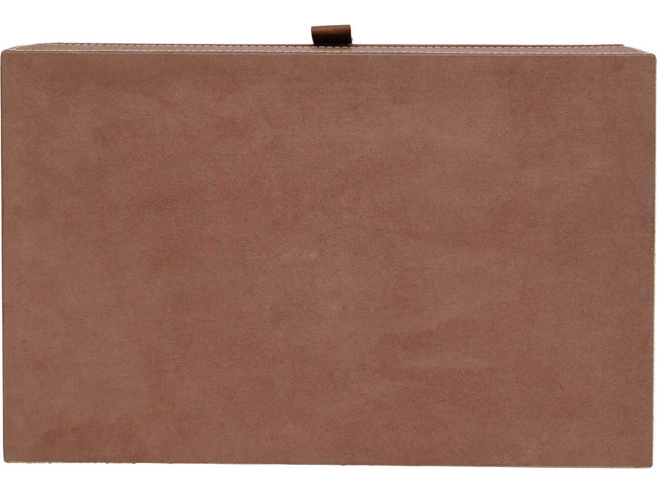 Currey & Company Leather Raffia Box Set of 2