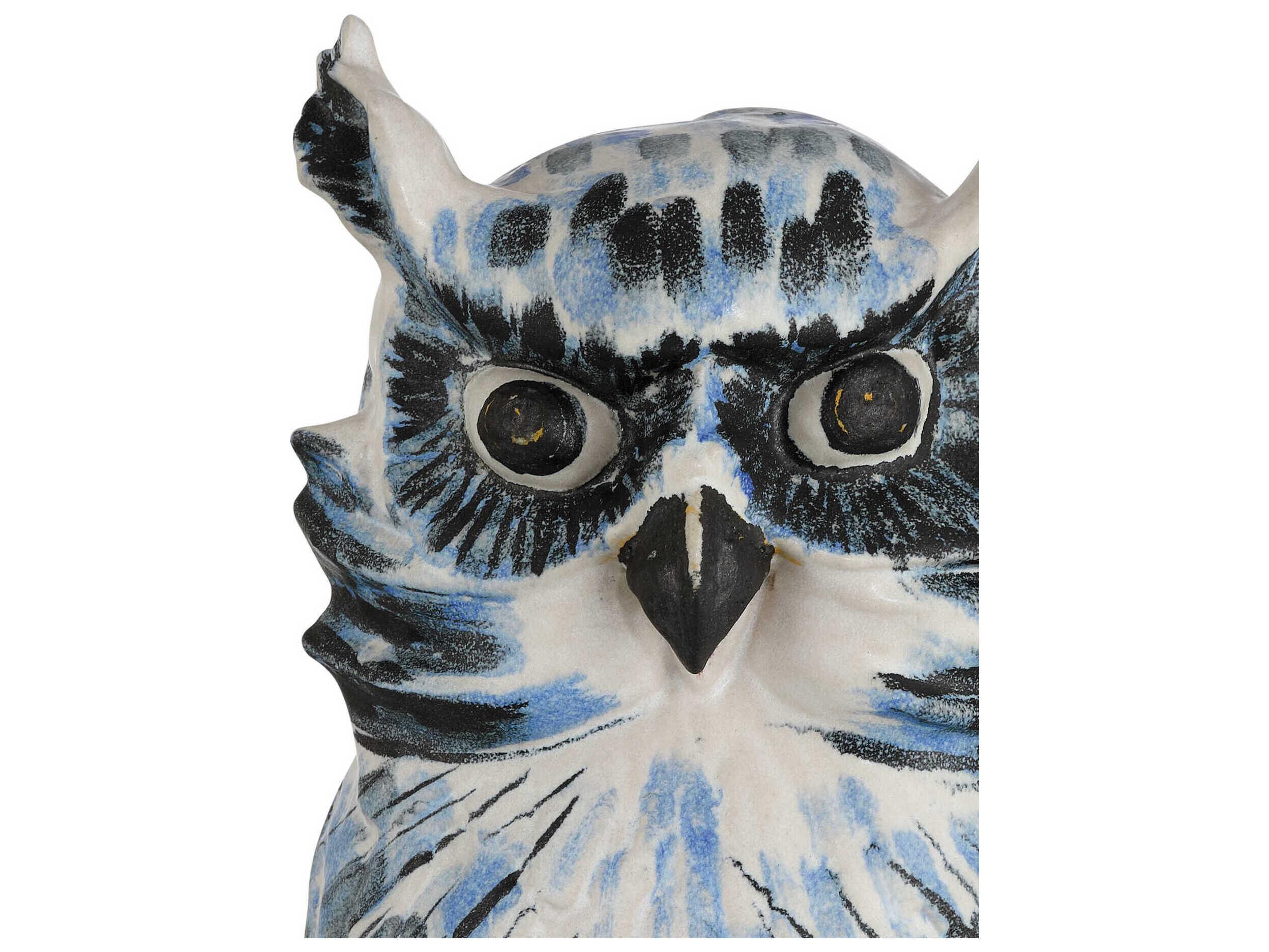 Currey & Company Mina the Owl Sculpture