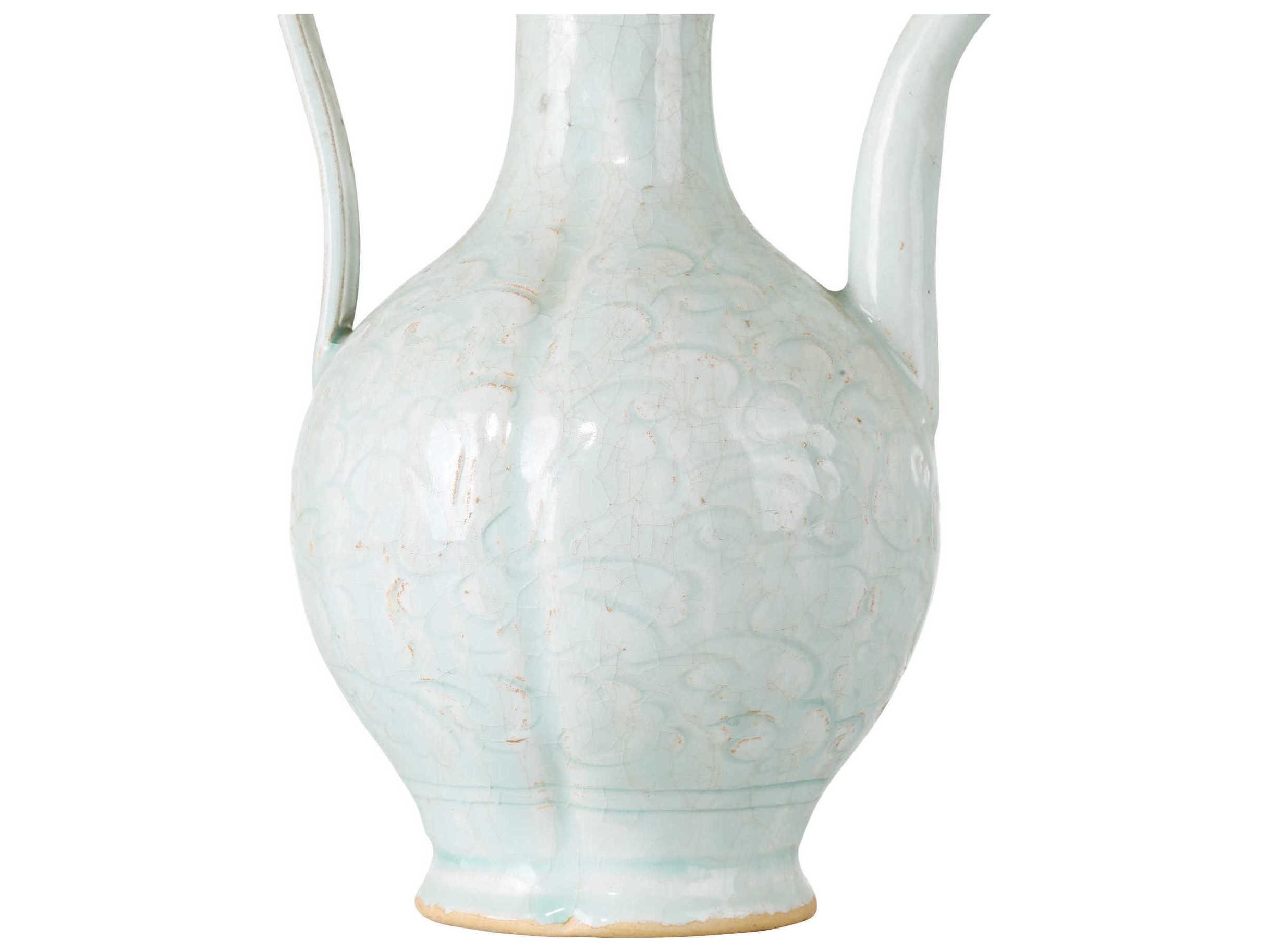 Currey & Company Ritual Celadon Hunting Bottle