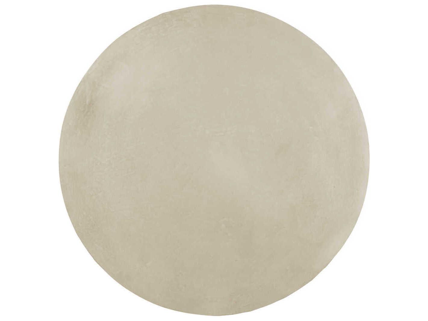 Currey & Company Beaujon Round Concrete Portland Coffee Table