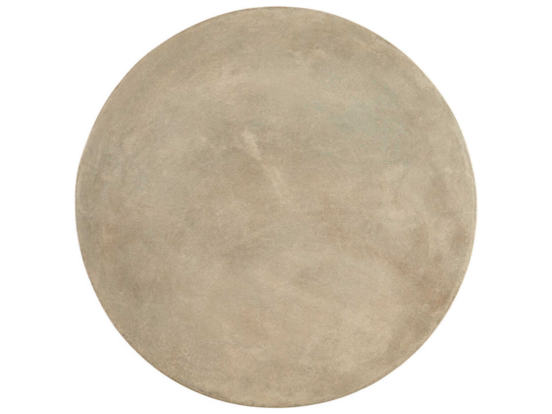 Currey & Company Mangal Round Concrete Portland End Table