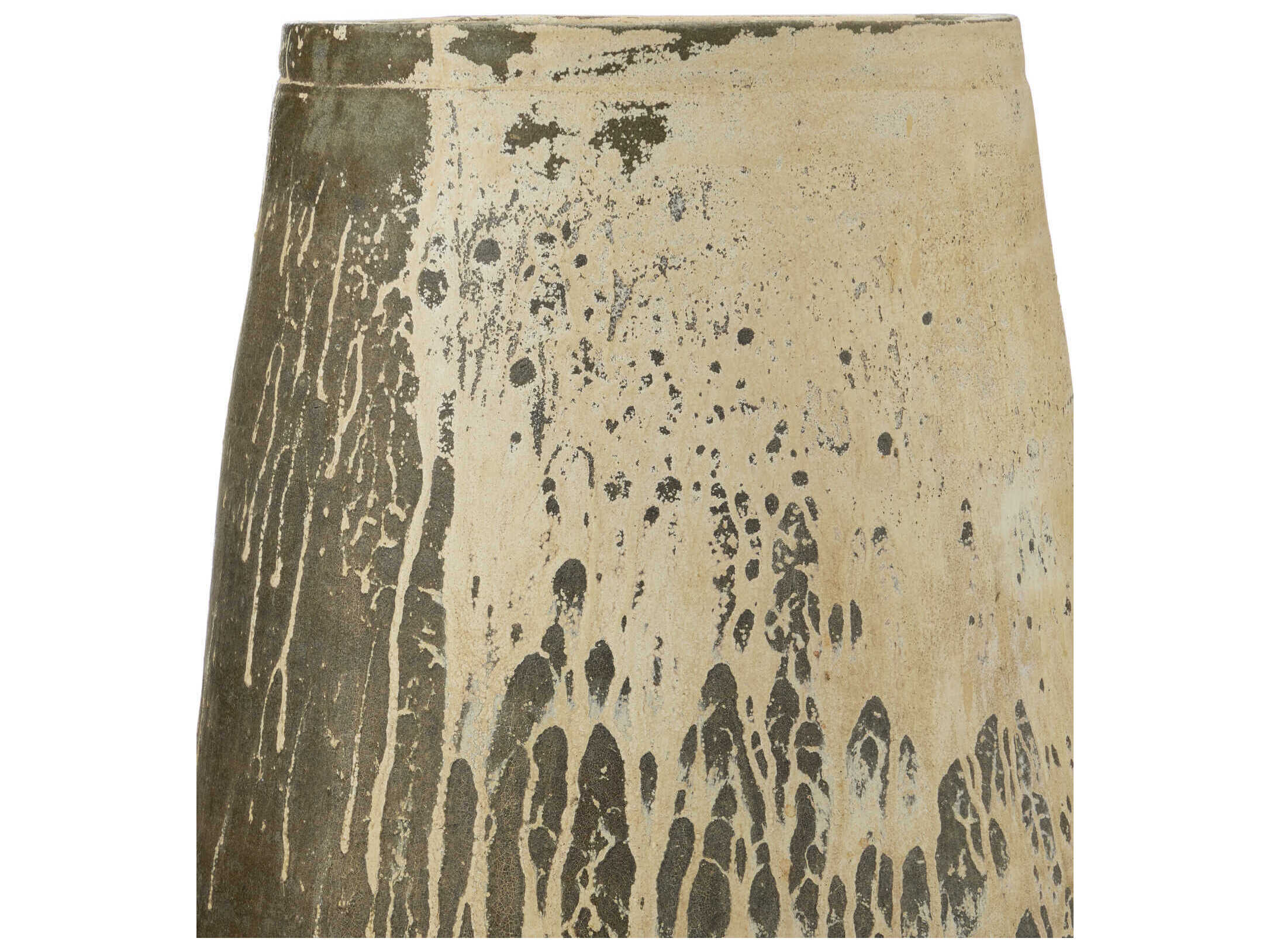 Currey & Company Greenish White Capaci Plant Stands