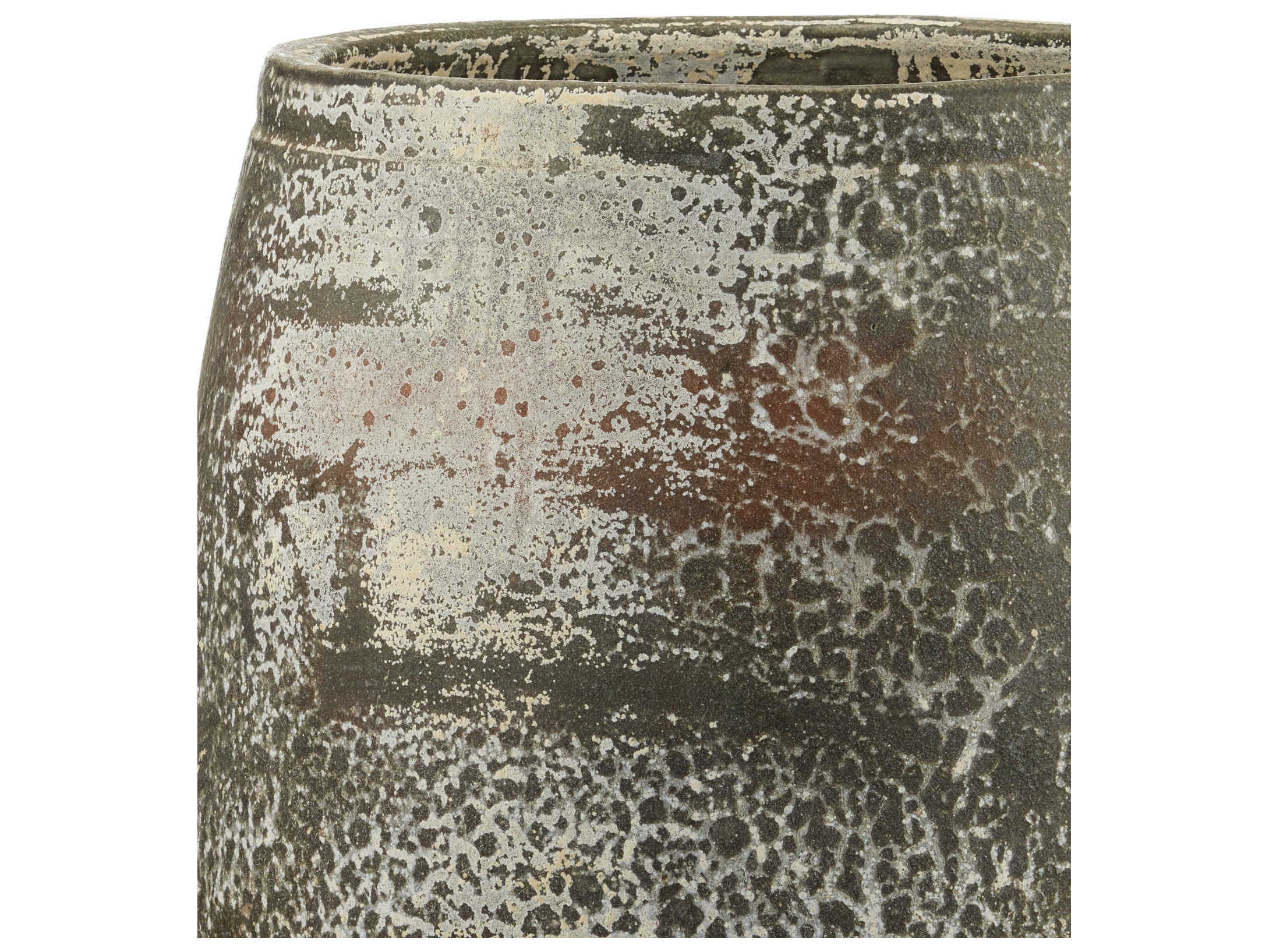 Currey & Company Greenish White Sicilia Plant Stands