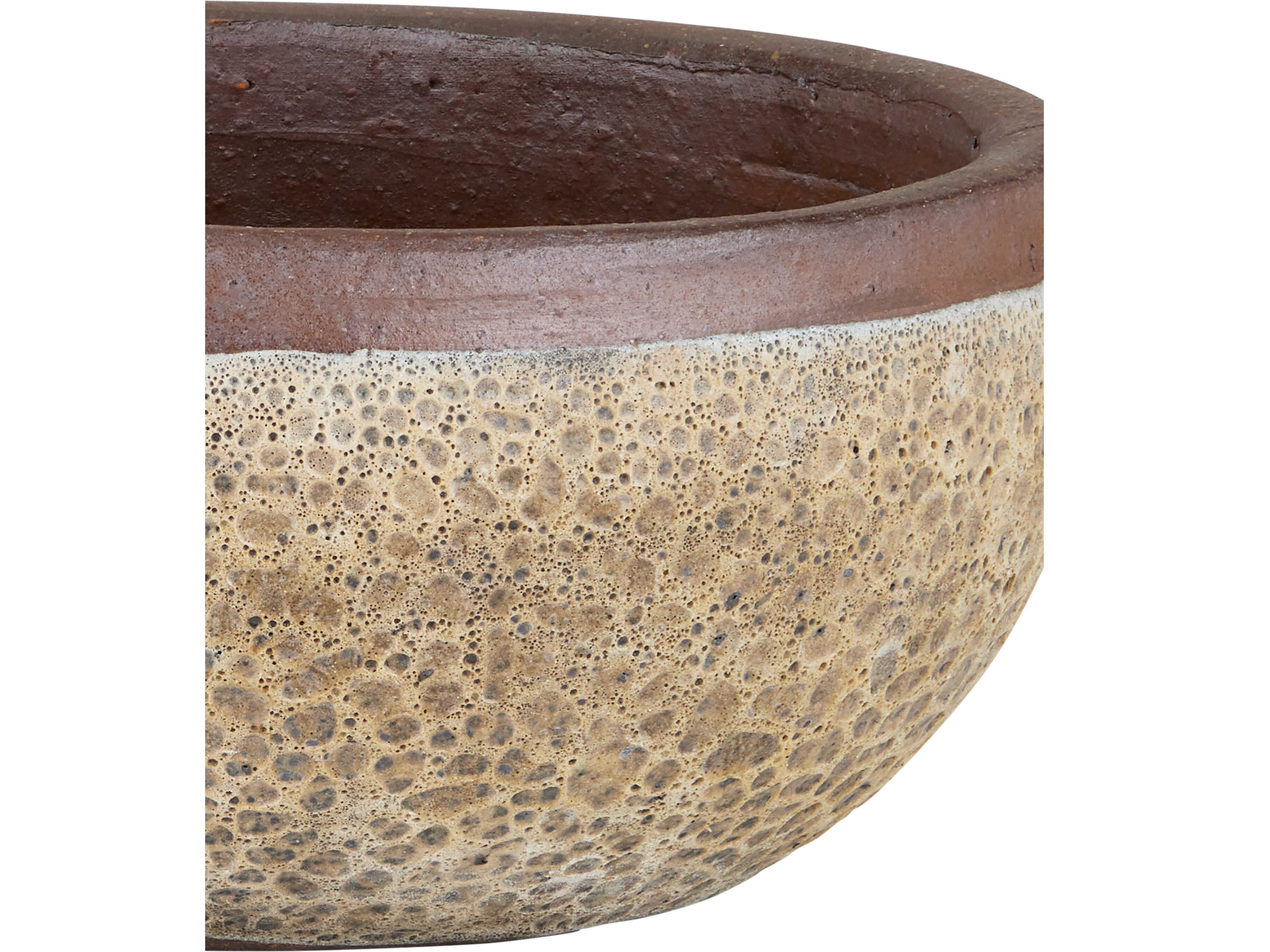 Currey & Company Lyra Beige Planter