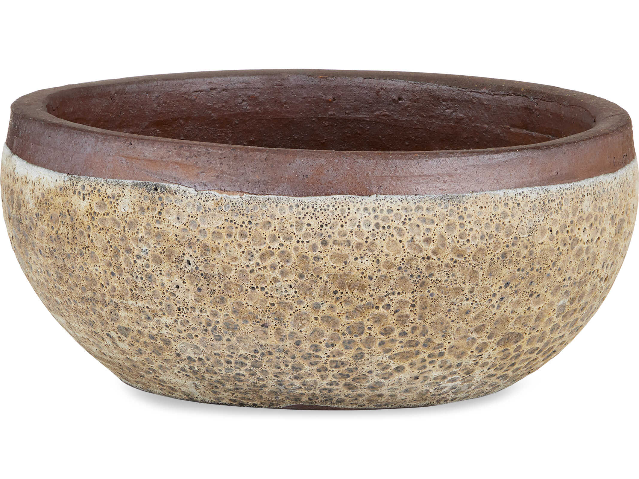 Currey & Company Lyra Beige Planter