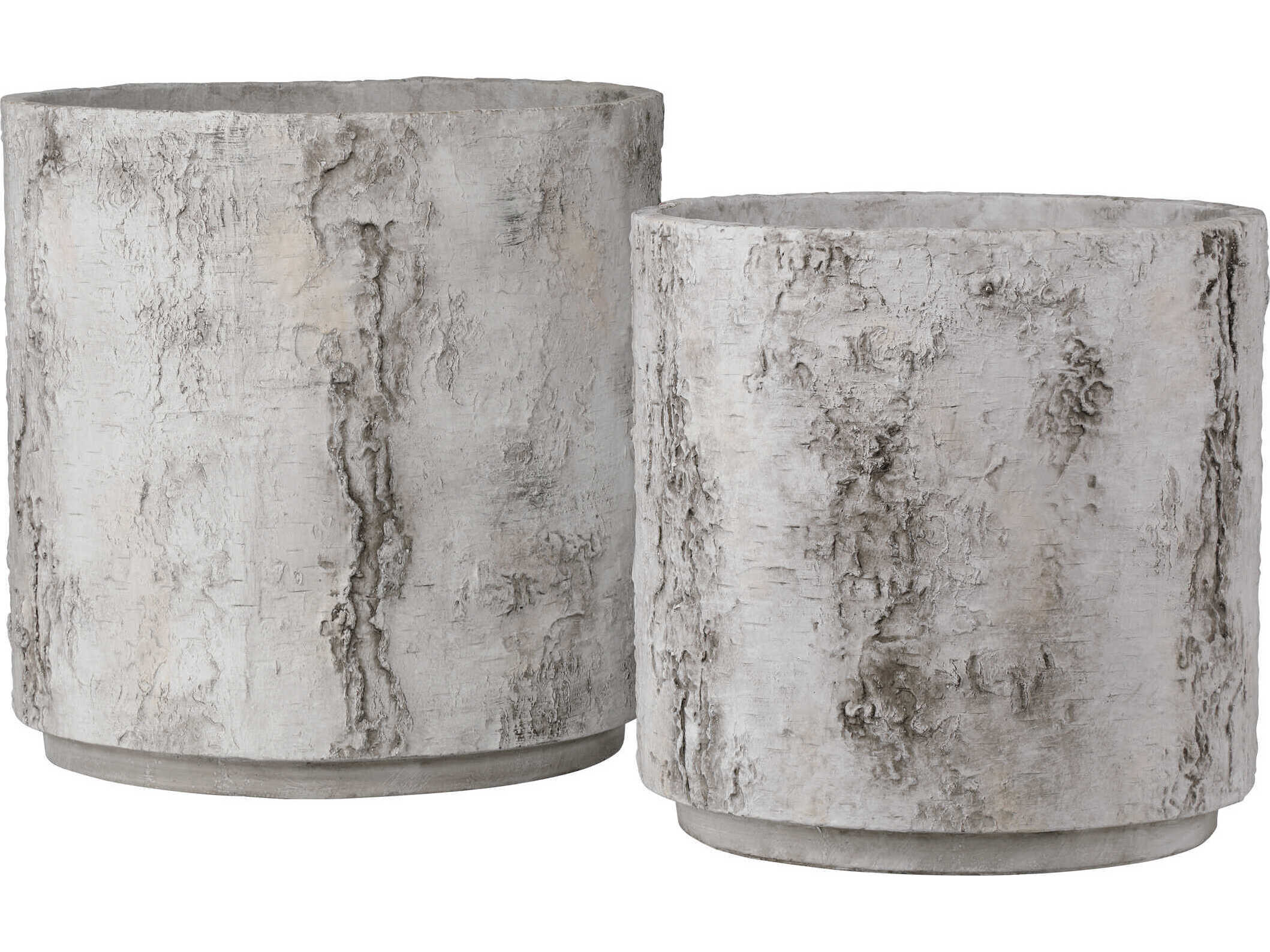 Currey & Company Faux Birch Planter