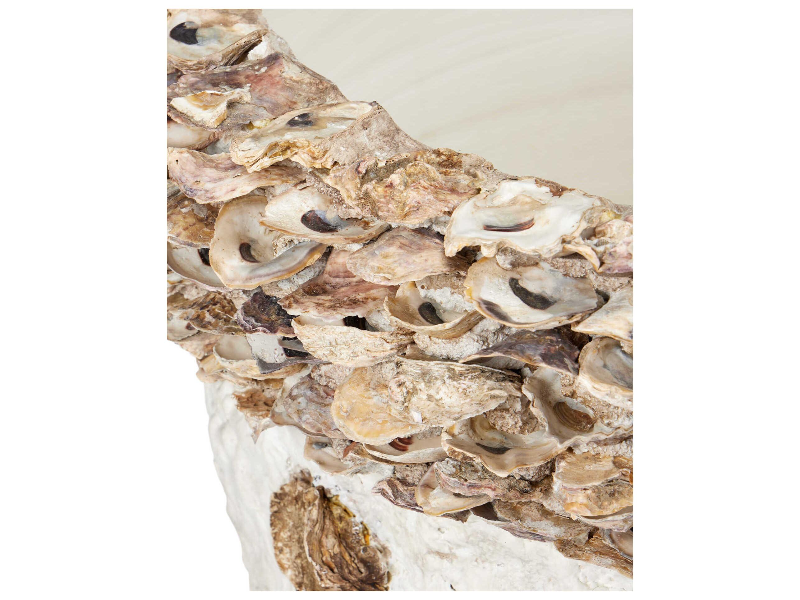 Currey & Company Oyster Shell Portland Planter