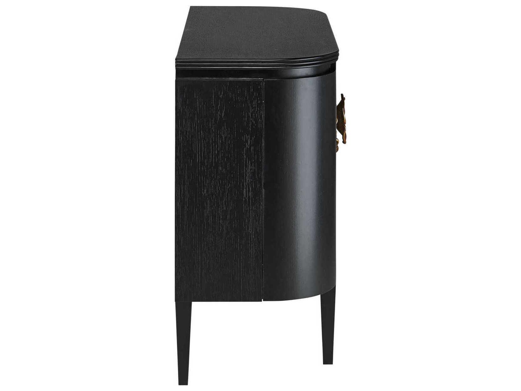 Currey & Company Briallen Demilune Accent Cabinet
