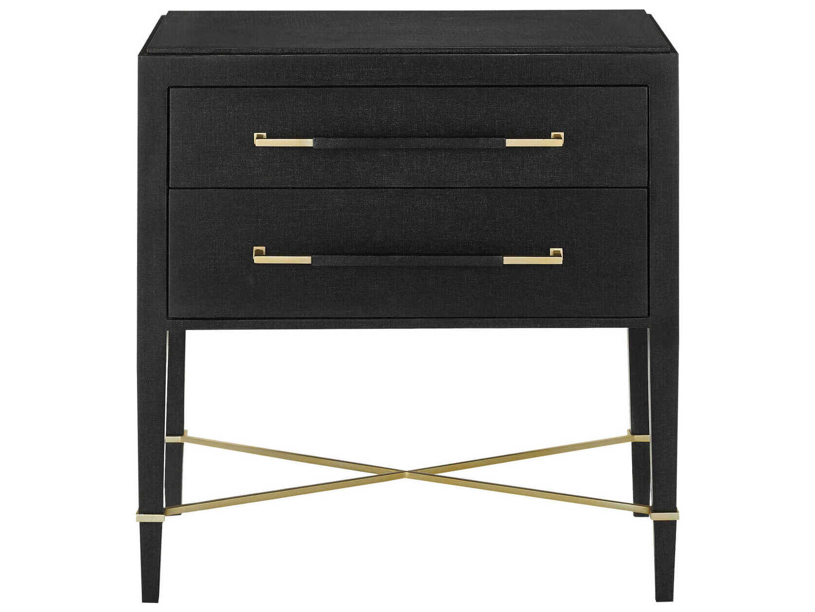 Currey & Company Verona 2-Drawers Nightstand