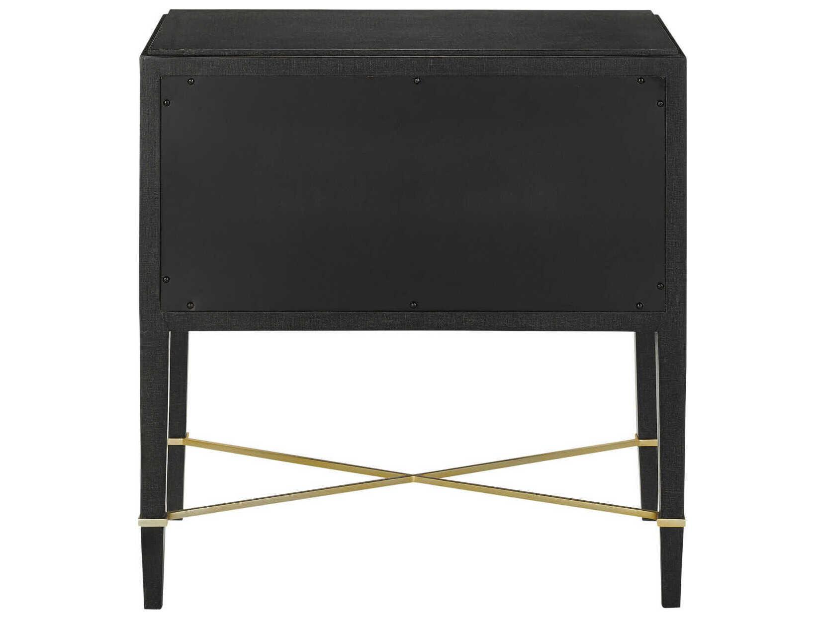 Currey & Company Verona 2-Drawers Nightstand